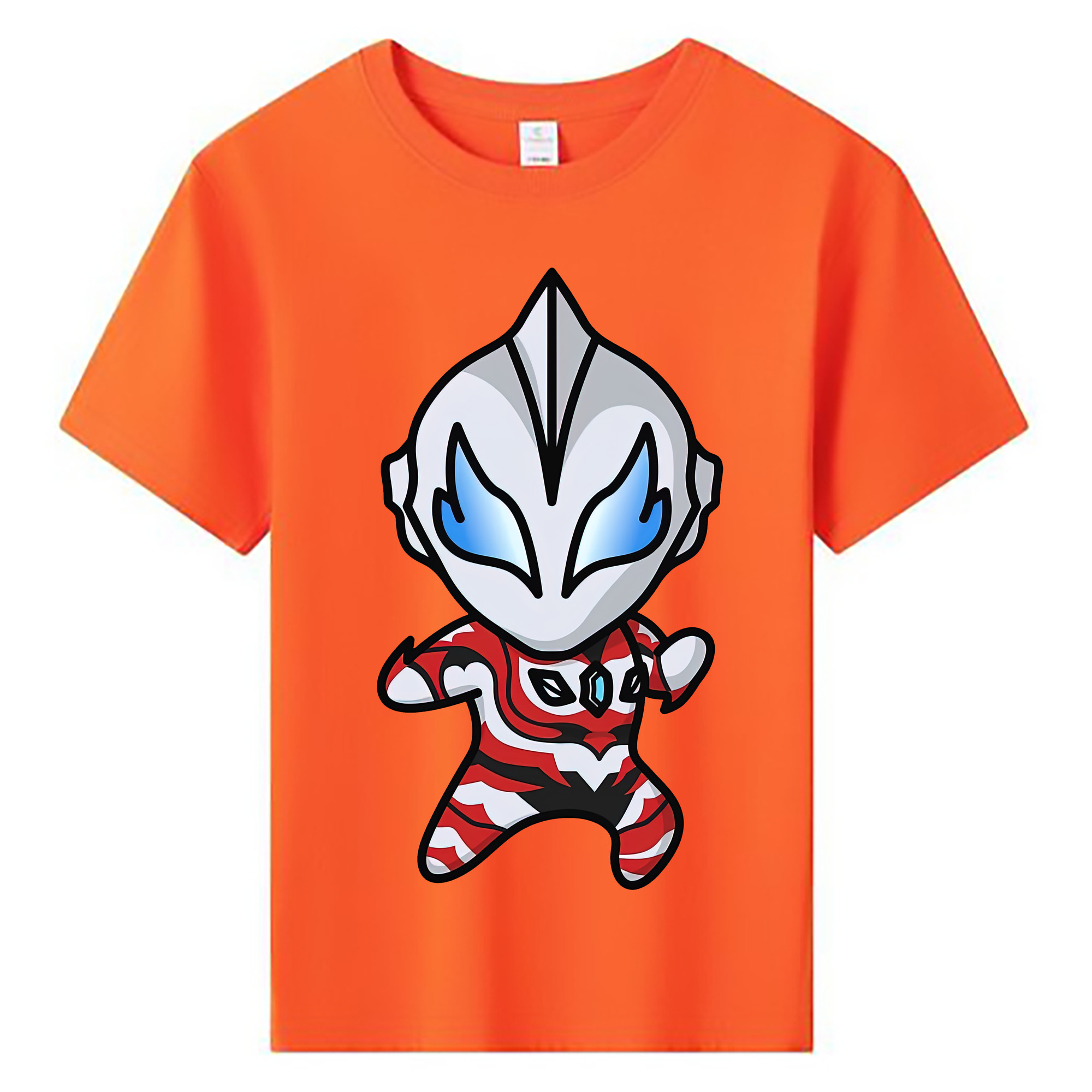 （画像用） ウルトラマン Ultraman 綿100％キッズTシャツ（フロントプリント）