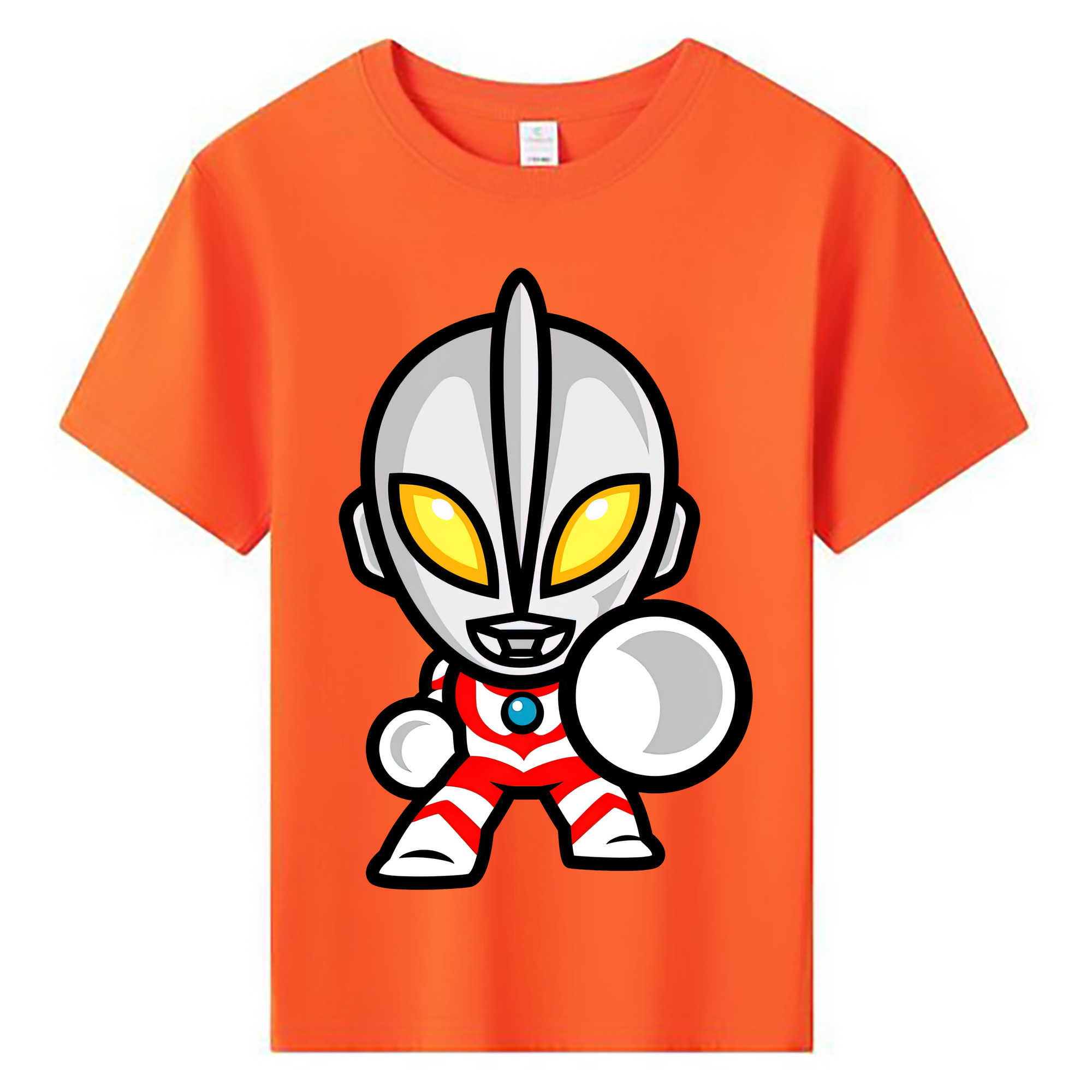 （画像用） ウルトラマン Ultraman 綿100％キッズTシャツ（フロントプリント）