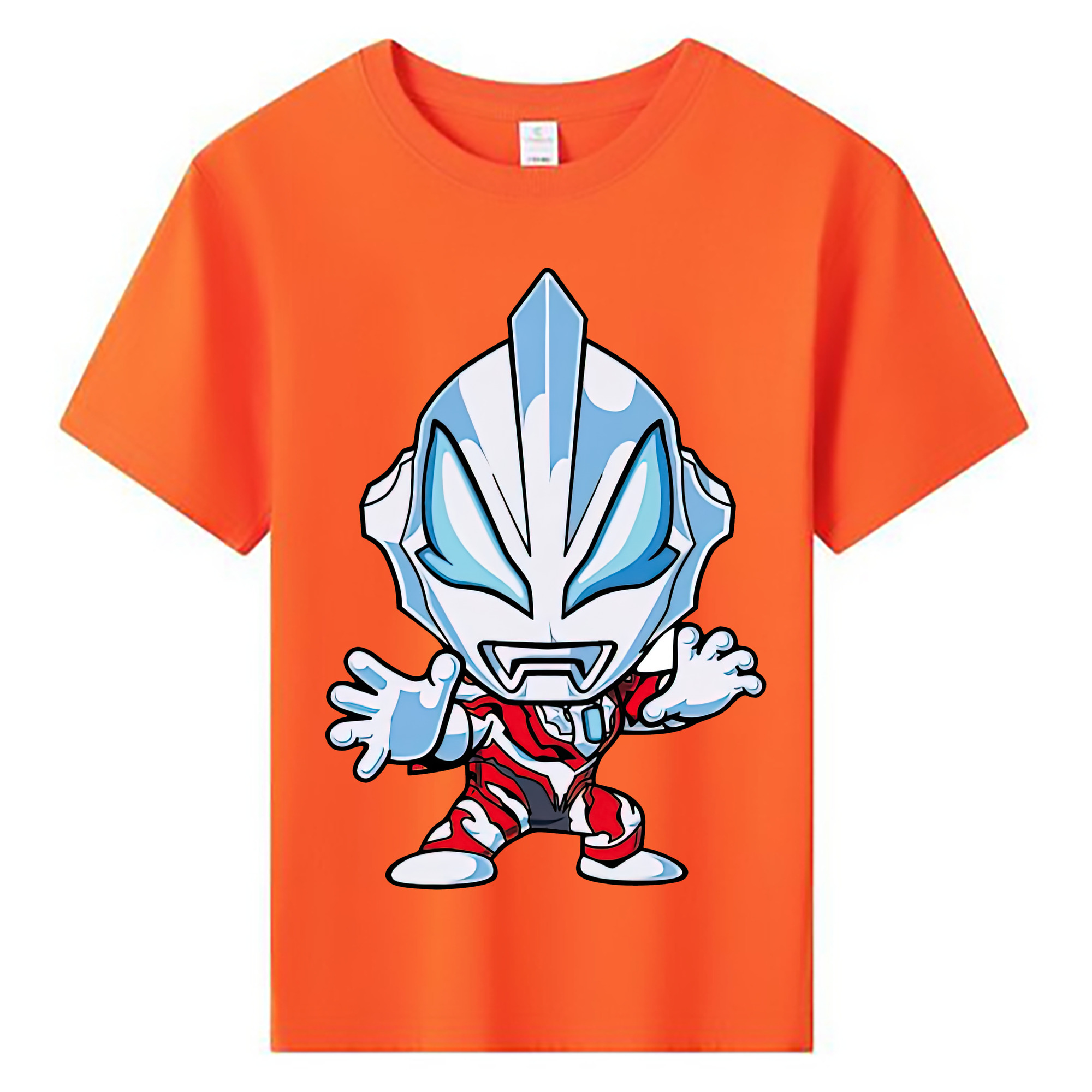 （画像用） ウルトラマン Ultraman 綿100％キッズTシャツ（フロントプリント）