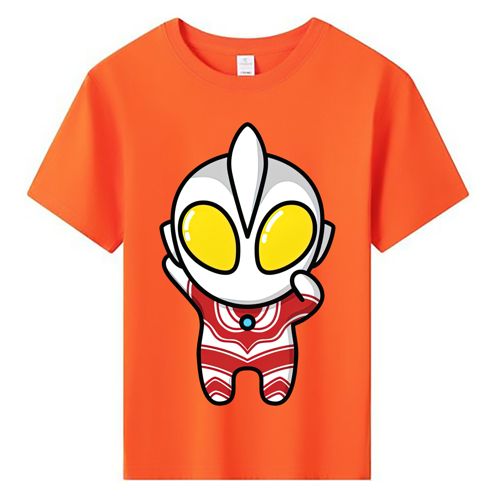 （画像用） ウルトラマン Ultraman 綿100％キッズTシャツ（フロントプリント）