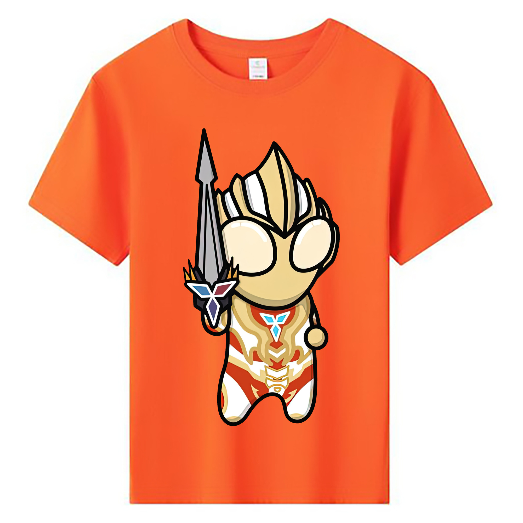 （画像用） ウルトラマン Ultraman 綿100％キッズTシャツ（フロントプリント）