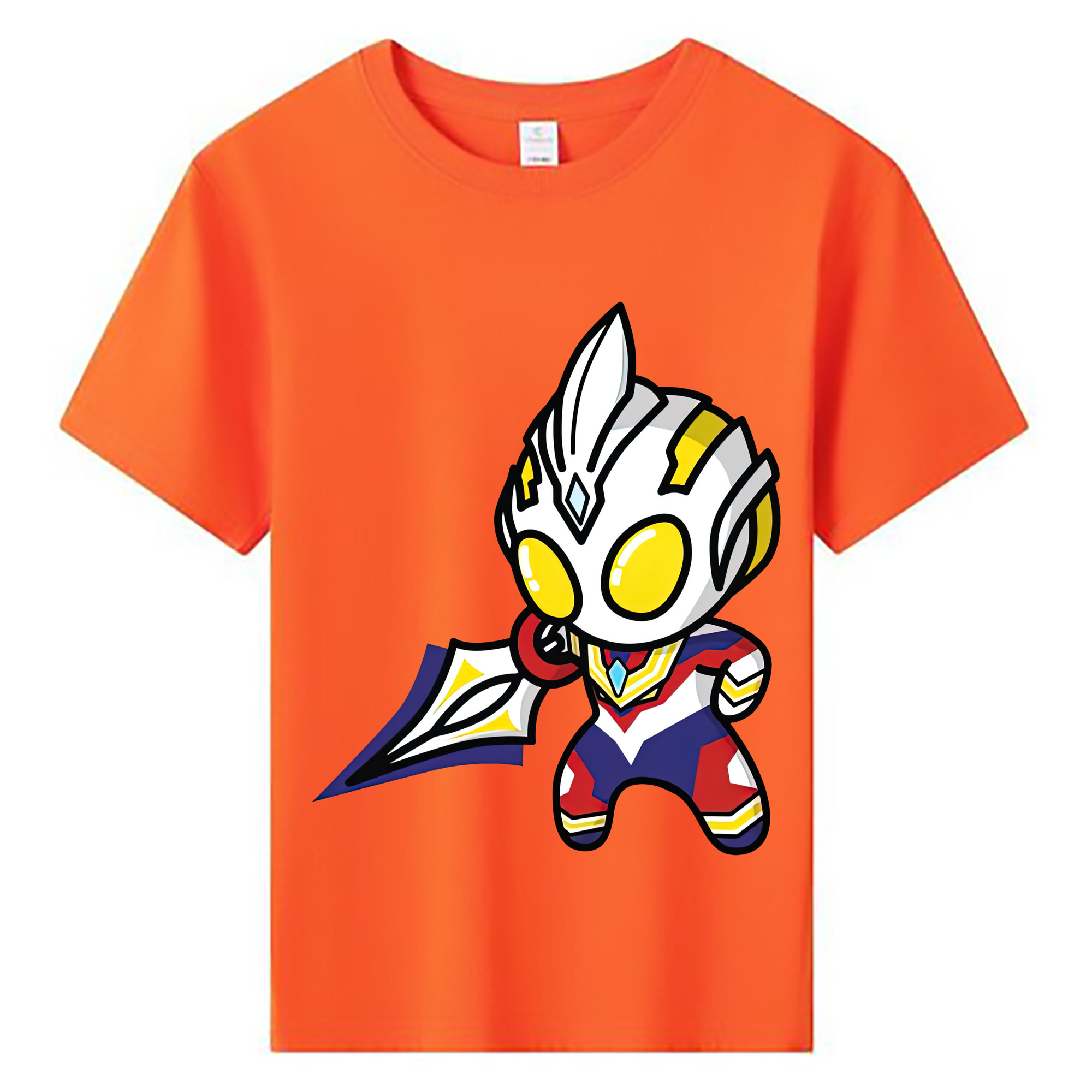 （画像用） ウルトラマン Ultraman 綿100％キッズTシャツ（フロントプリント）