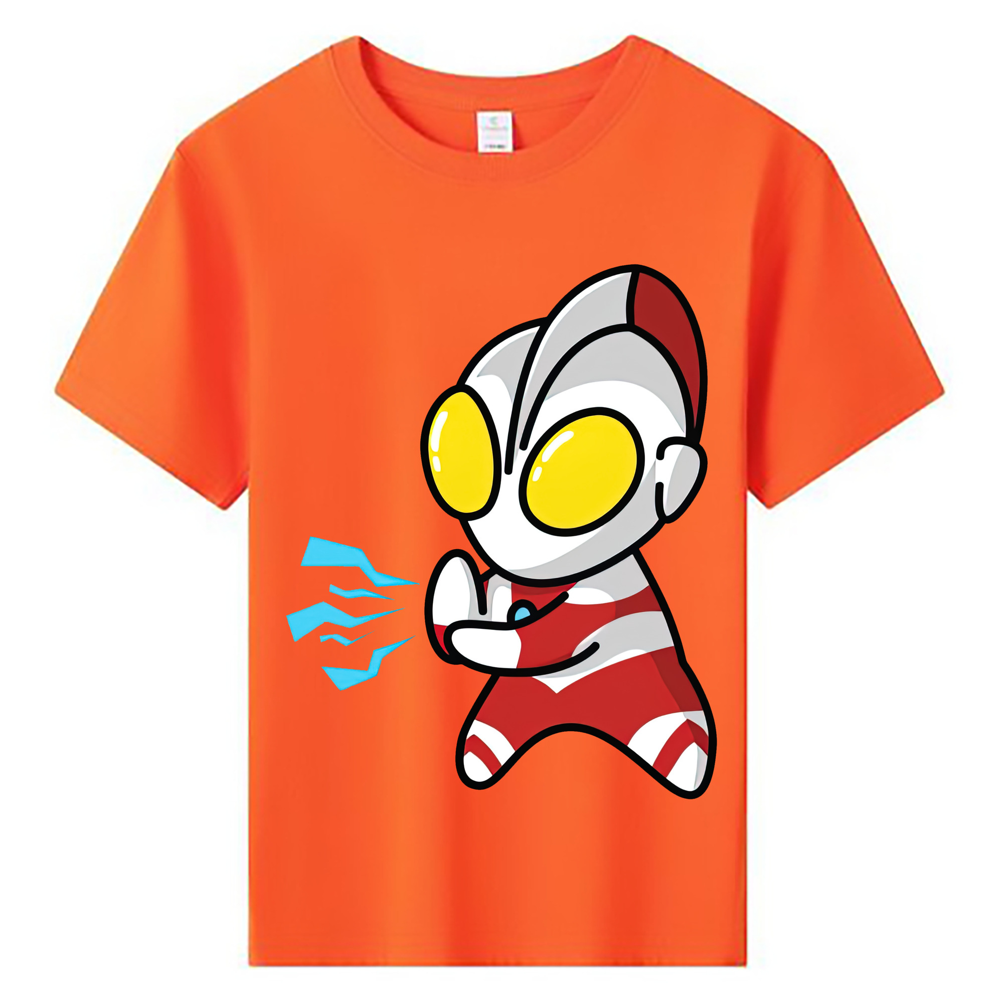（画像用） ウルトラマン Ultraman 綿100％キッズTシャツ（フロントプリント）