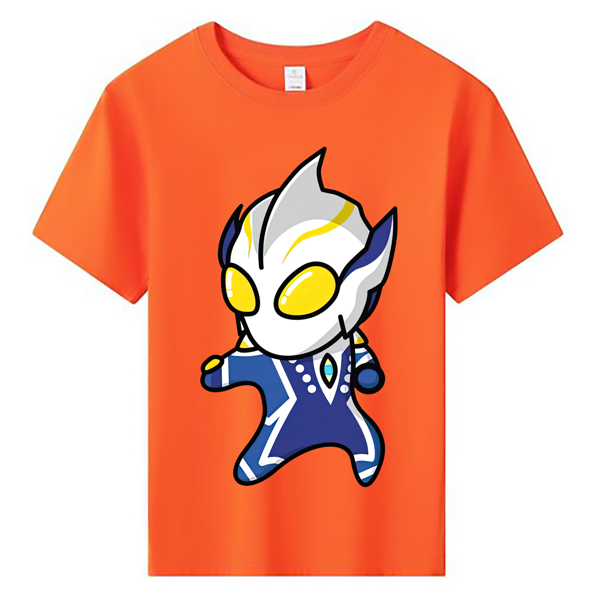 （画像用） ウルトラマン Ultraman 綿100％キッズTシャツ（フロントプリント）
