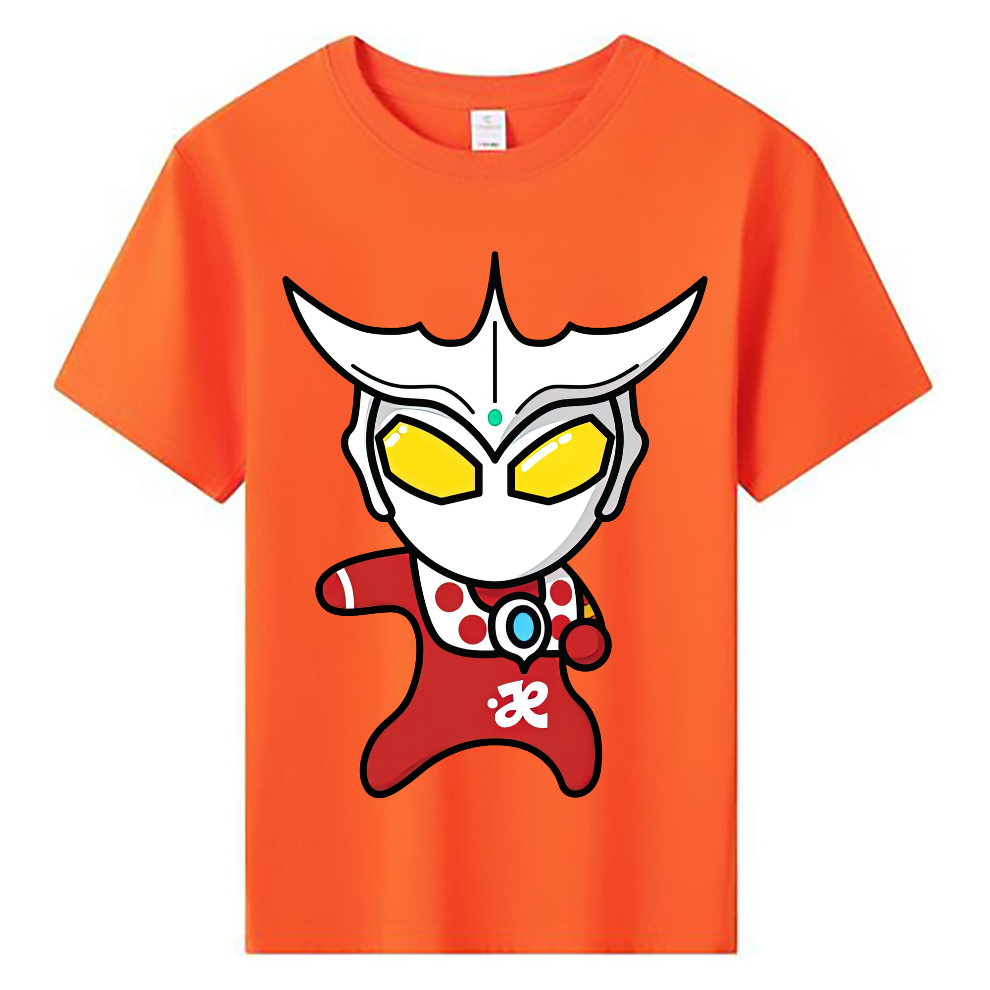 （画像用） ウルトラマン Ultraman 綿100％キッズTシャツ（フロントプリント）