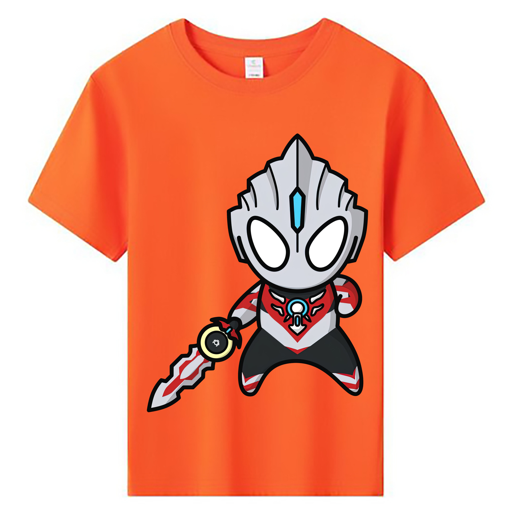 （画像用） ウルトラマン Ultraman 綿100％キッズTシャツ（フロントプリント）