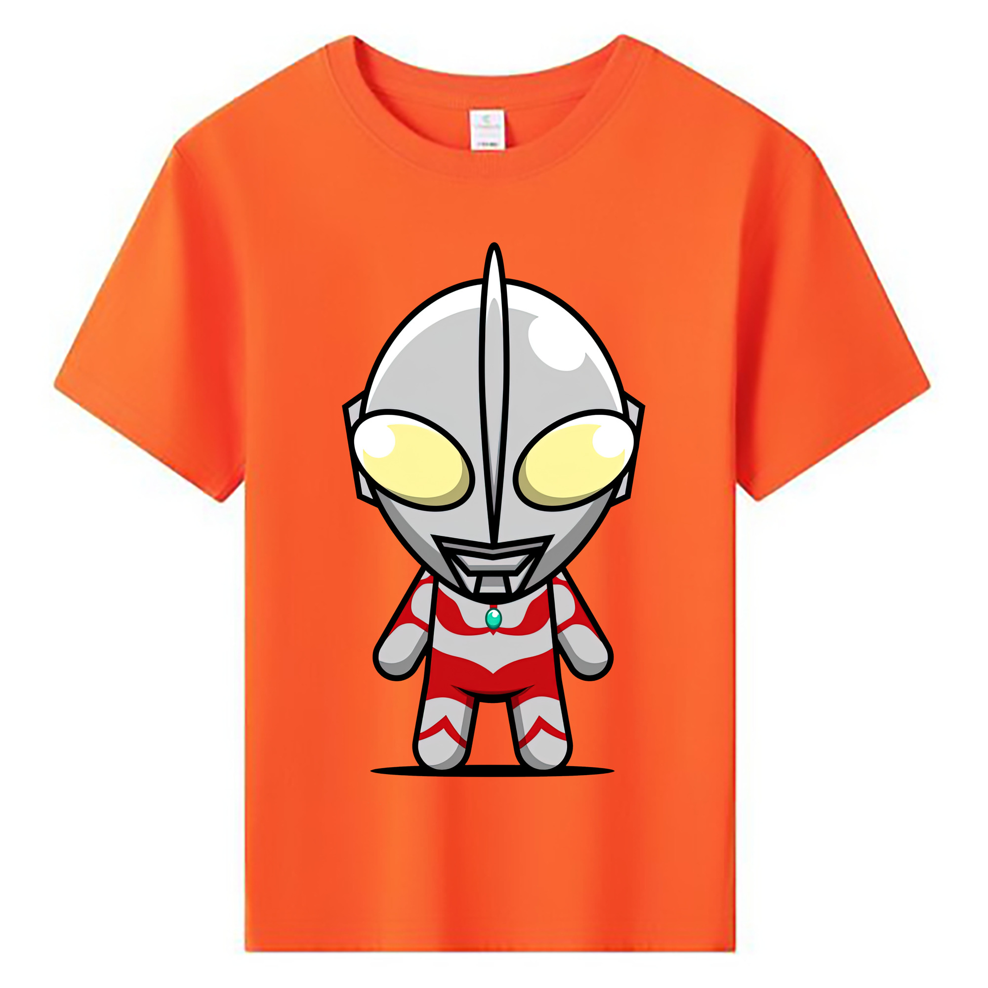 （画像用） ウルトラマン Ultraman 綿100％キッズTシャツ（フロントプリント）