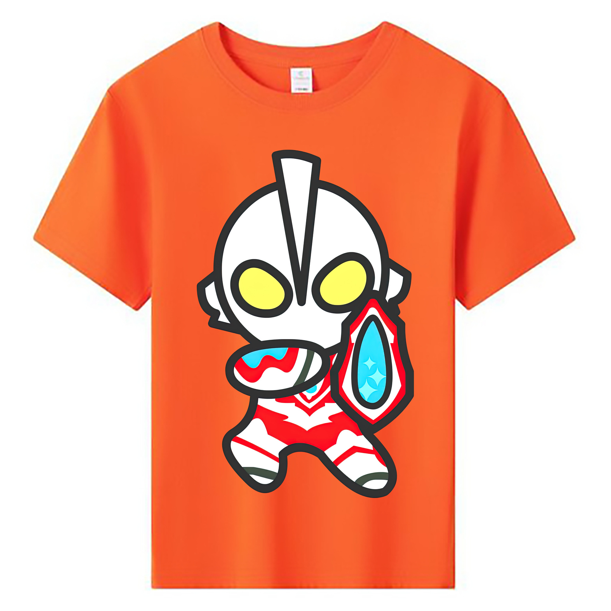 （画像用） ウルトラマン Ultraman 綿100％キッズTシャツ（フロントプリント）