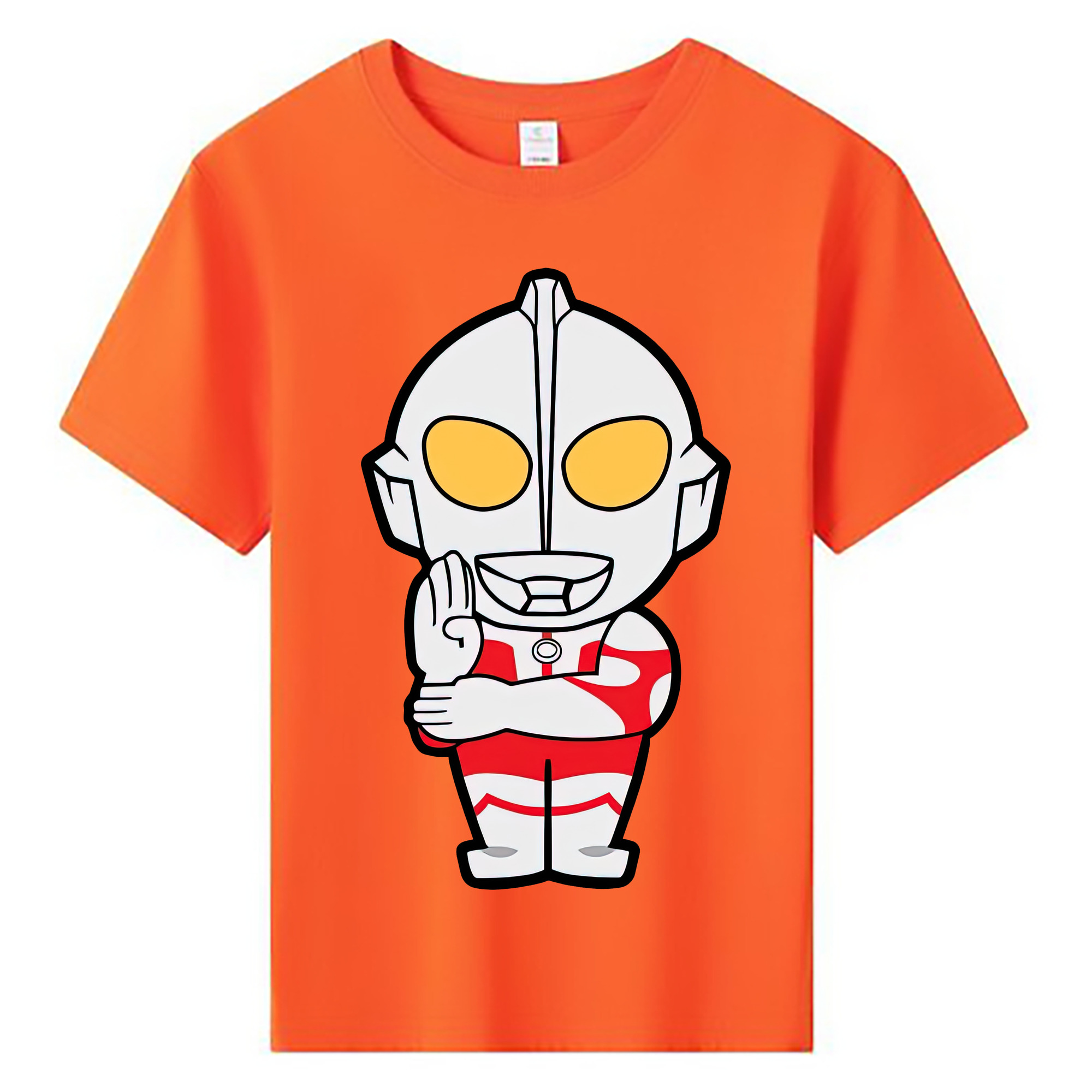 （画像用） ウルトラマン Ultraman 綿100％キッズTシャツ（フロントプリント）
