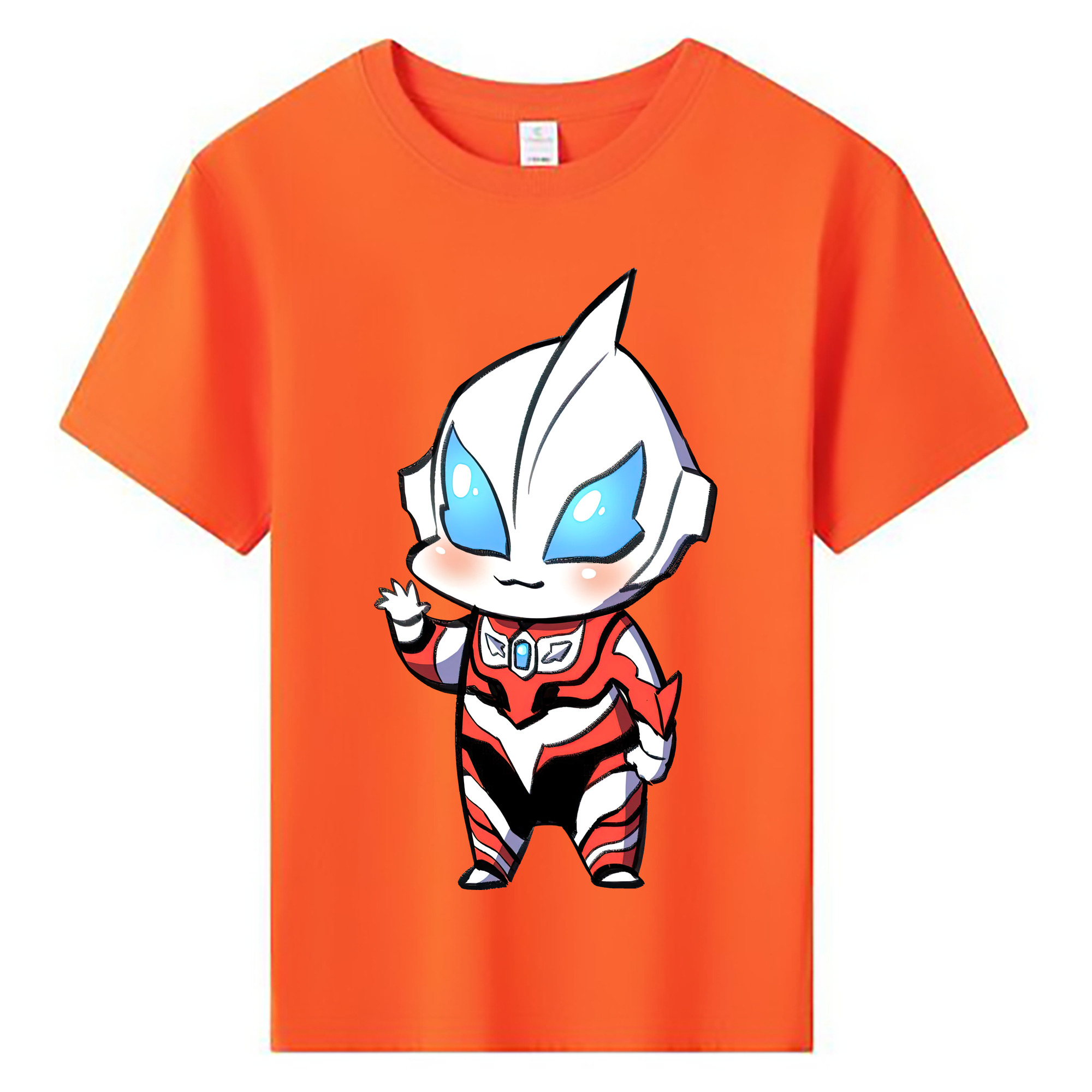 （画像用） ウルトラマン Ultraman 綿100％キッズTシャツ（フロントプリント）