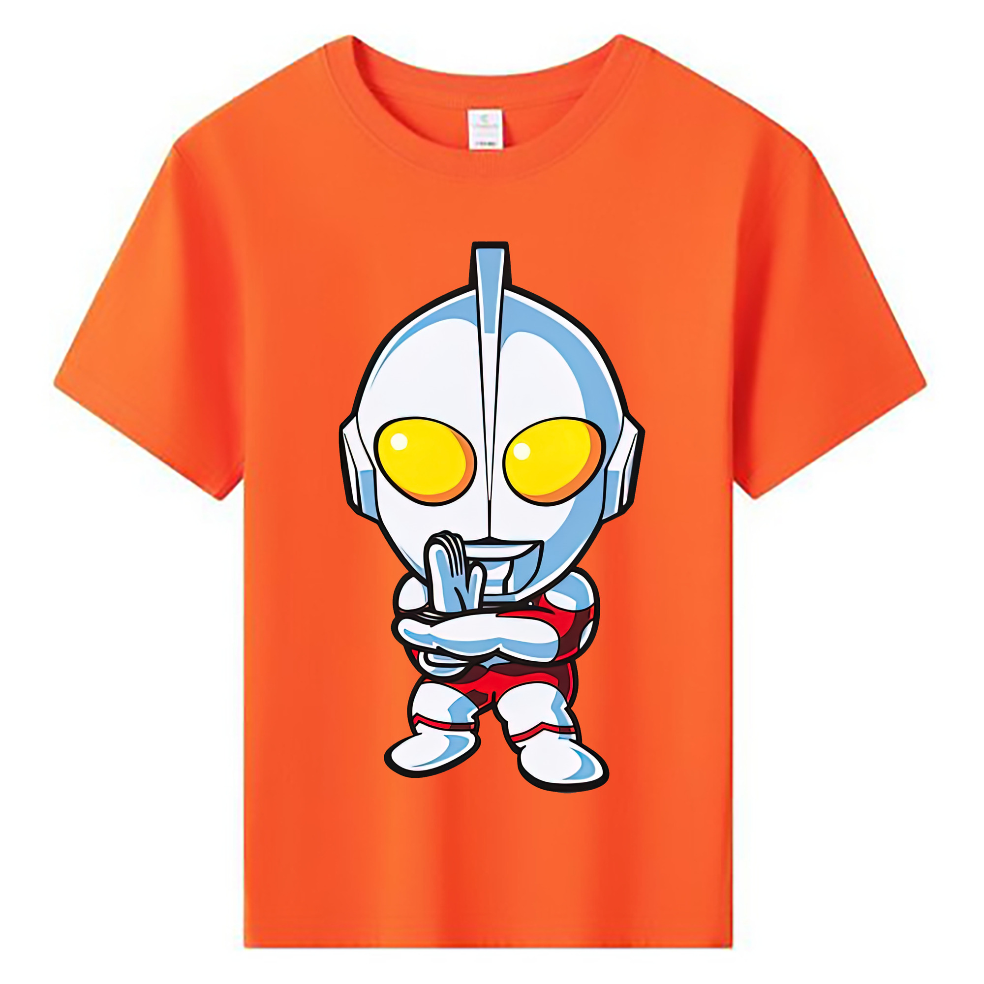（画像用） ウルトラマン Ultraman 綿100％キッズTシャツ（フロントプリント）