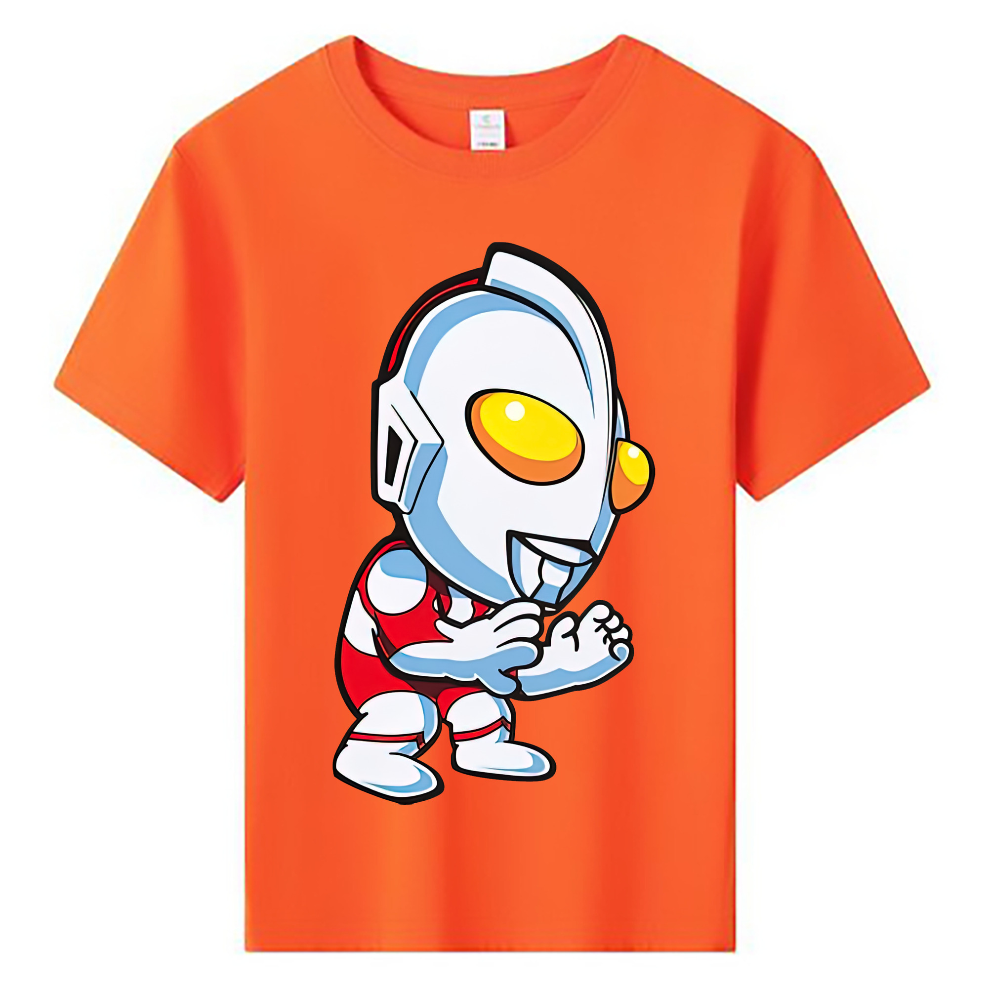 （画像用） ウルトラマン Ultraman 綿100％キッズTシャツ（フロントプリント）