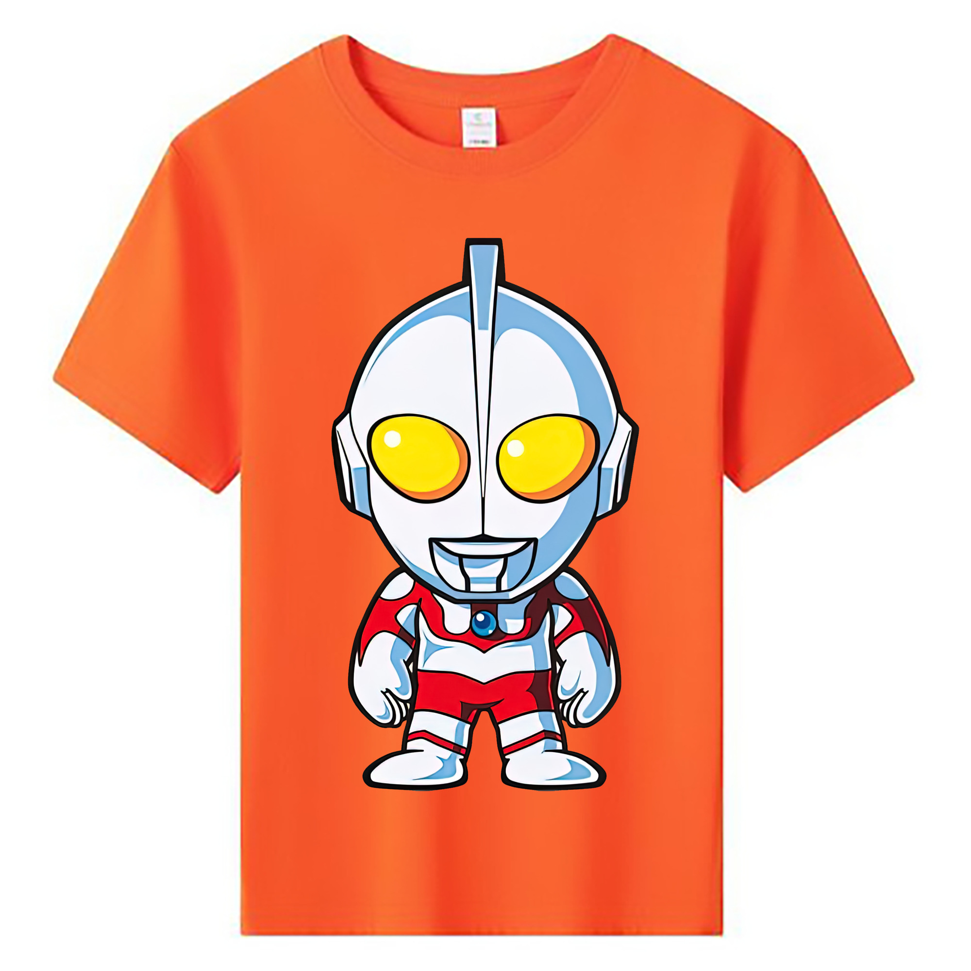 （画像用） ウルトラマン Ultraman 綿100％キッズTシャツ（フロントプリント）