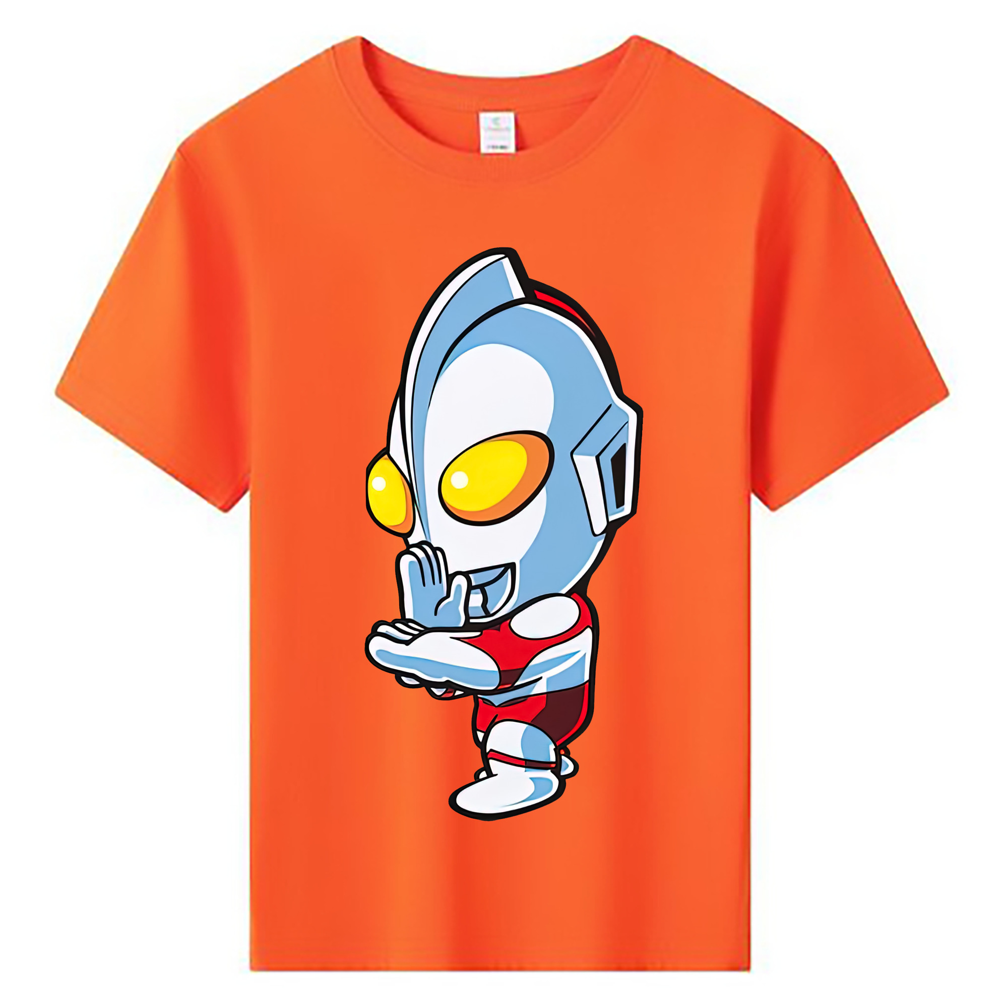 （画像用） ウルトラマン Ultraman 綿100％キッズTシャツ（フロントプリント）