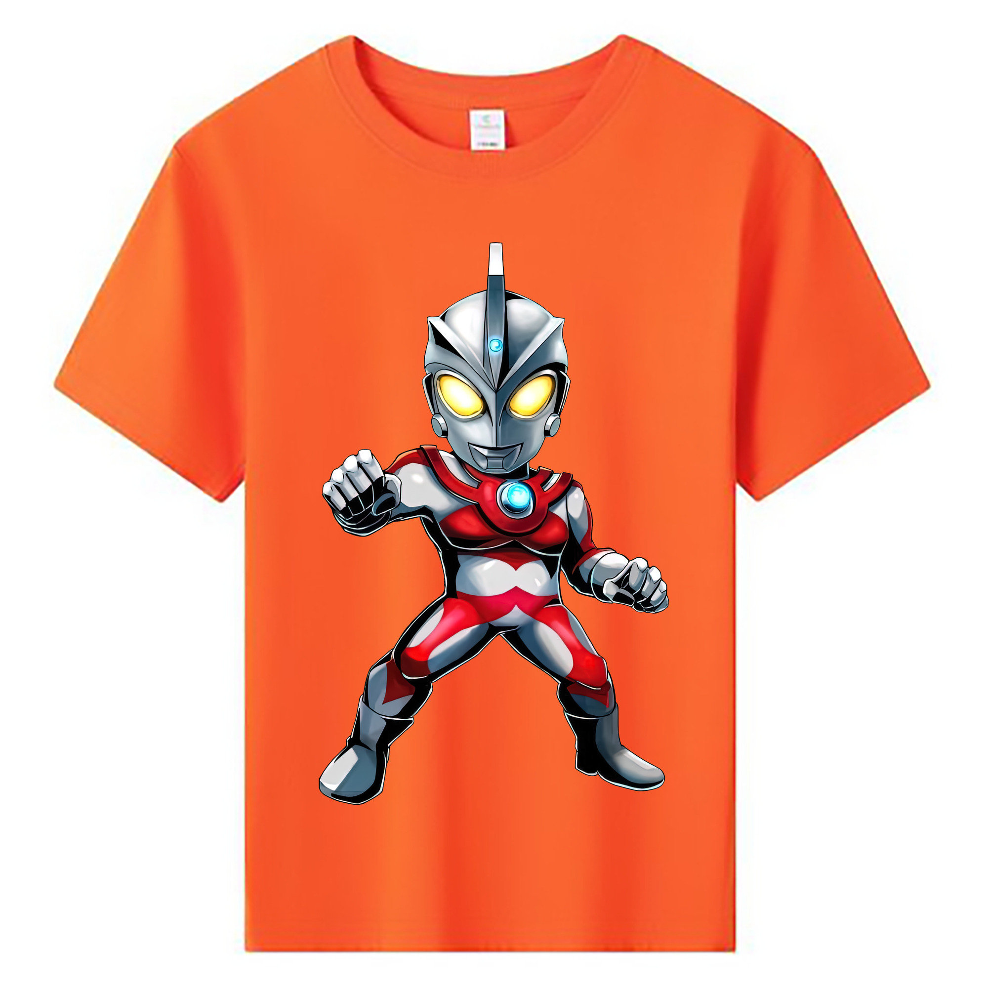 （画像用） ウルトラマン Ultraman 綿100％キッズTシャツ（フロントプリント）