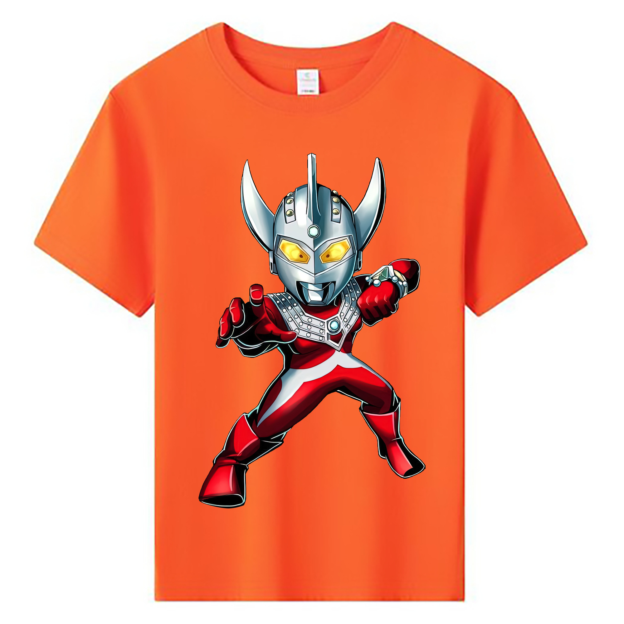 （画像用） ウルトラマン Ultraman 綿100％キッズTシャツ（フロントプリント）