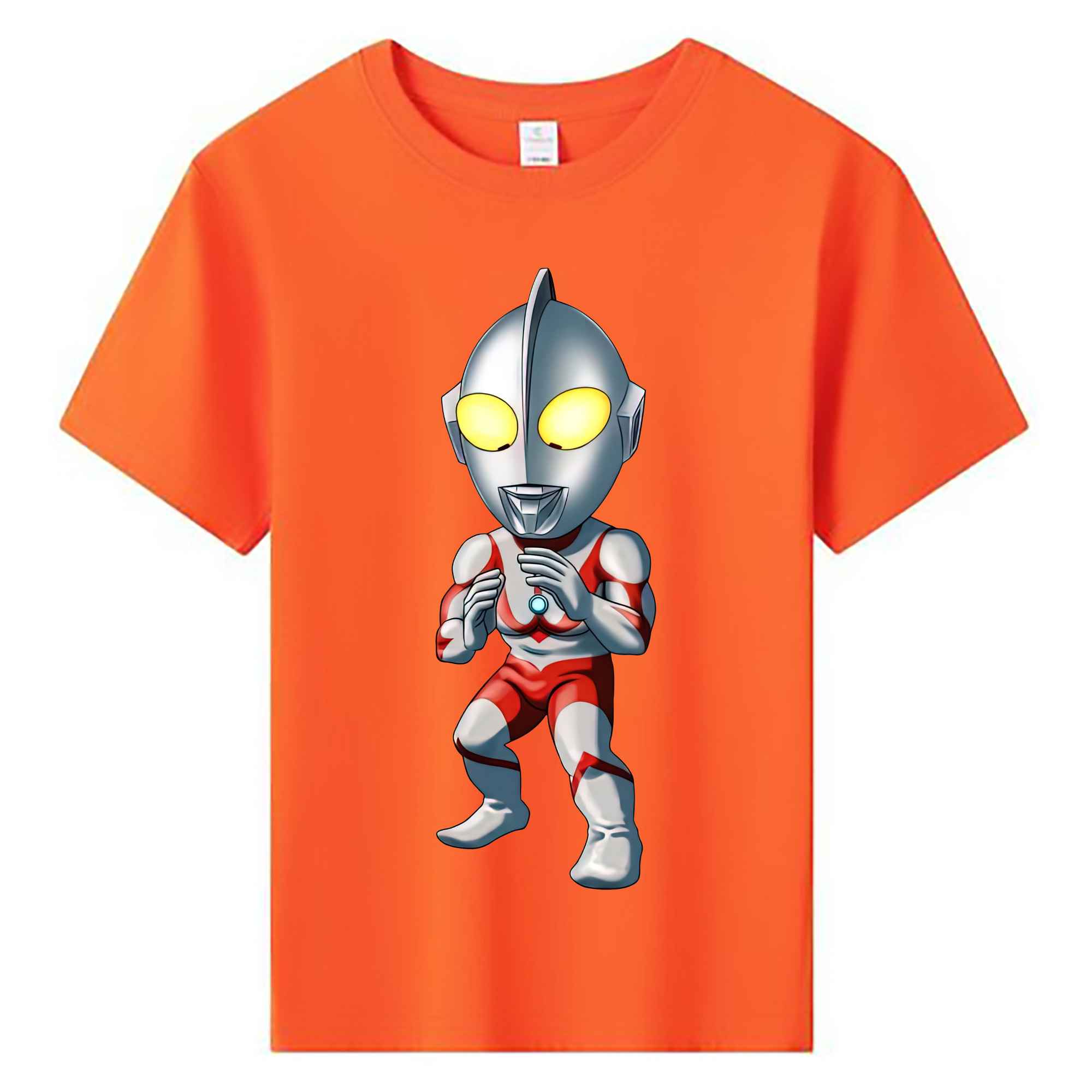（画像用） ウルトラマン Ultraman 綿100％キッズTシャツ（フロントプリント）