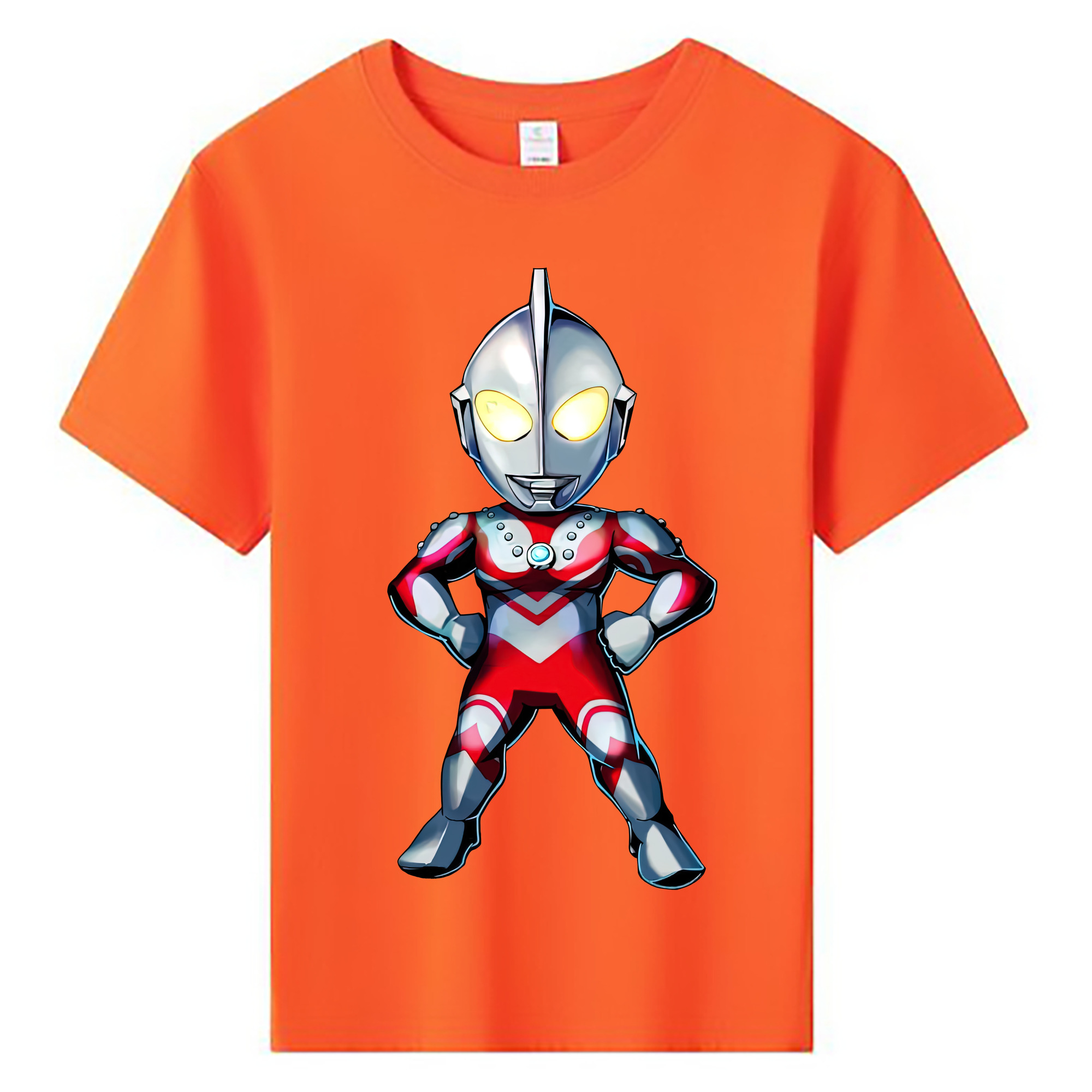 （画像用） ウルトラマン Ultraman 綿100％キッズTシャツ（フロントプリント）