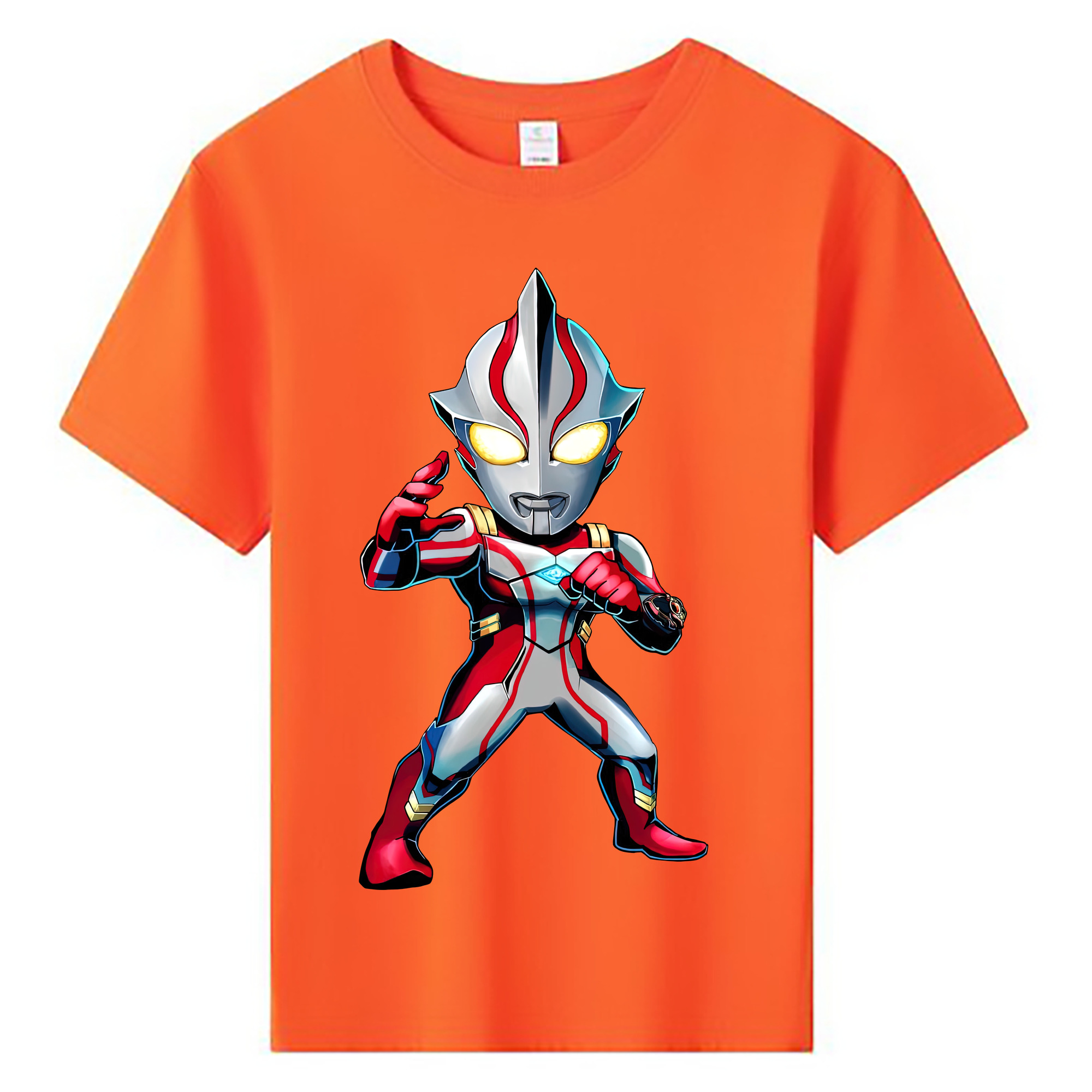 （画像用） ウルトラマン Ultraman 綿100％キッズTシャツ（フロントプリント）