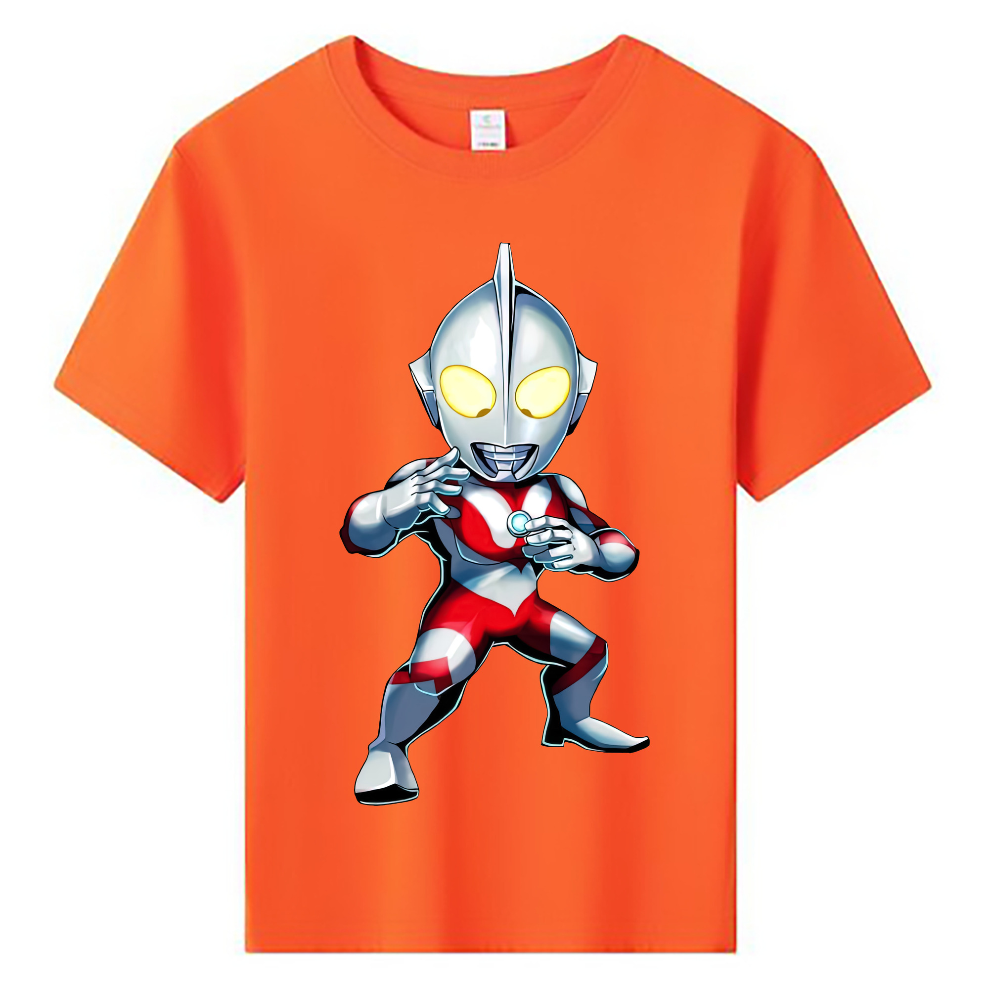 （画像用） ウルトラマン Ultraman 綿100％キッズTシャツ（フロントプリント）