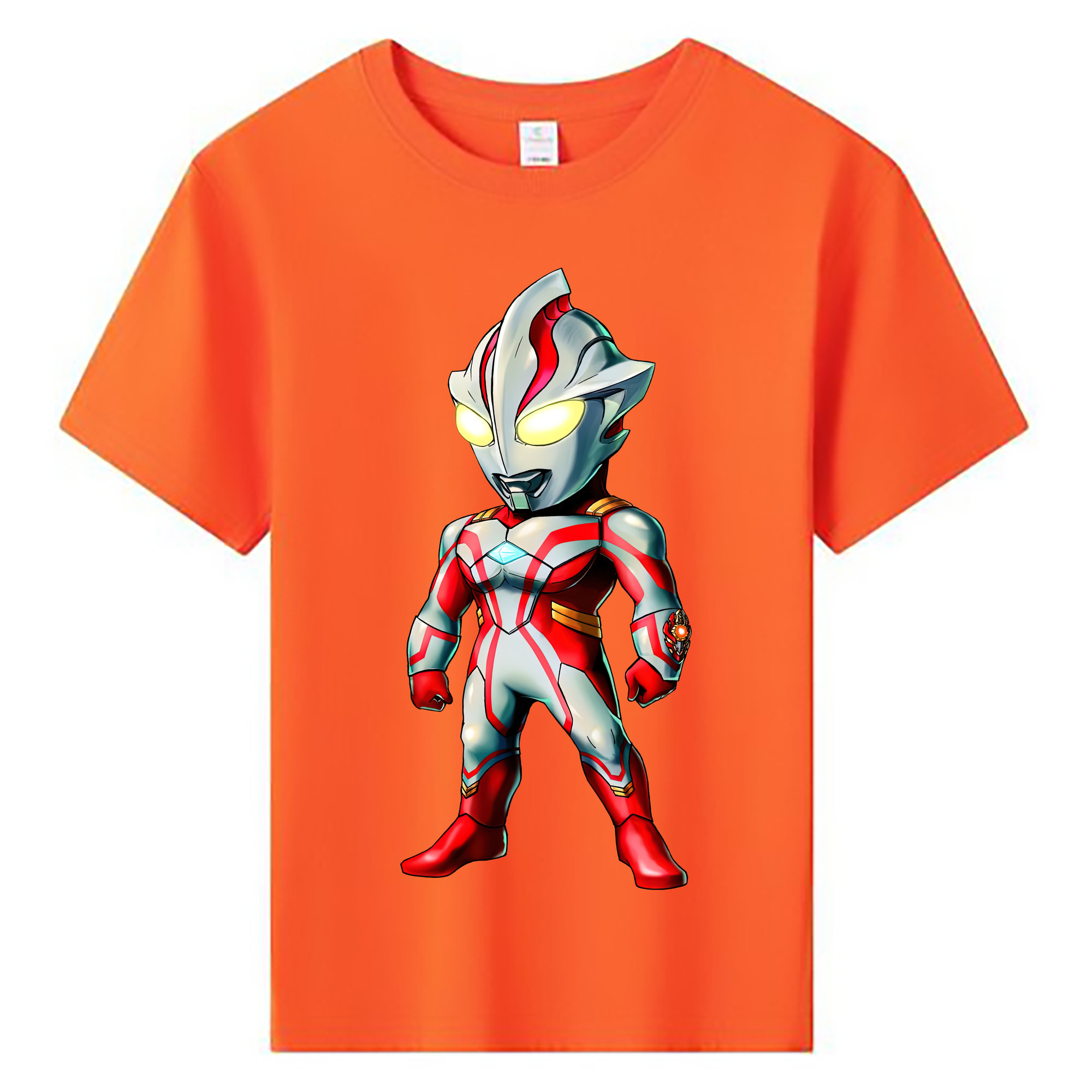 （画像用） ウルトラマン Ultraman 綿100％キッズTシャツ（フロントプリント）