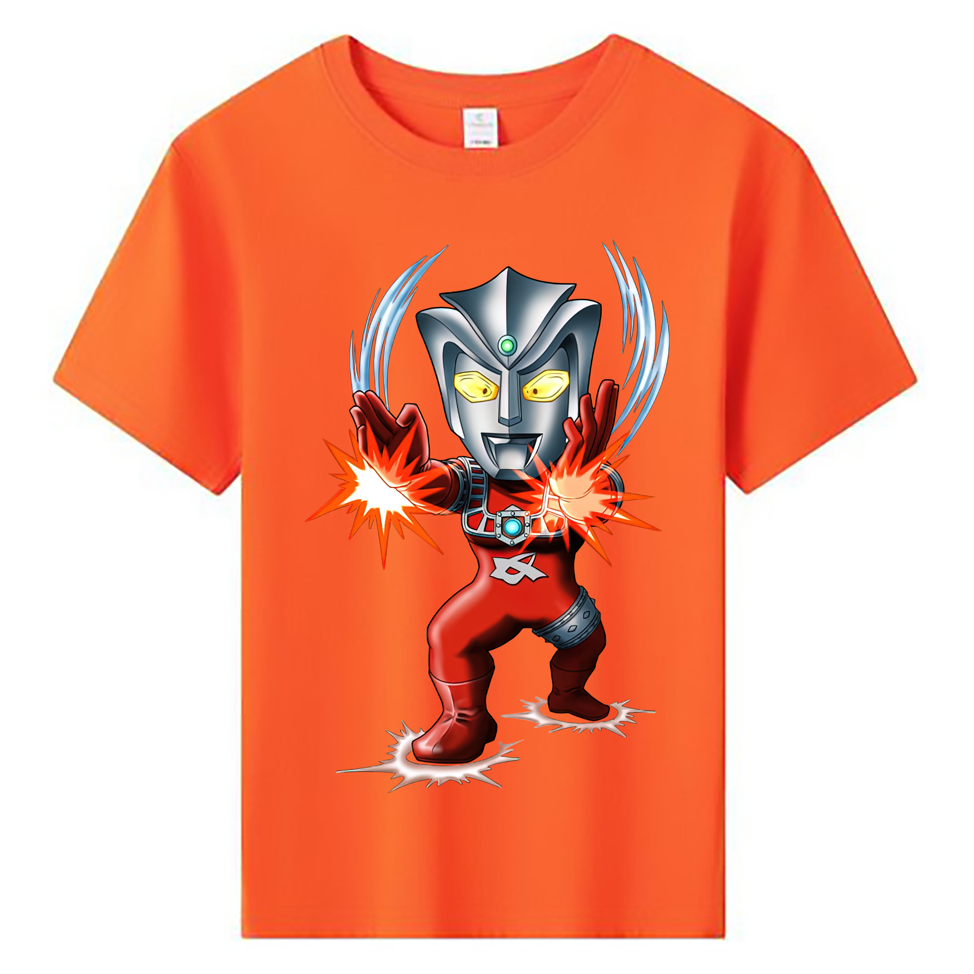 （画像用） ウルトラマン Ultraman 綿100％キッズTシャツ（フロントプリント）