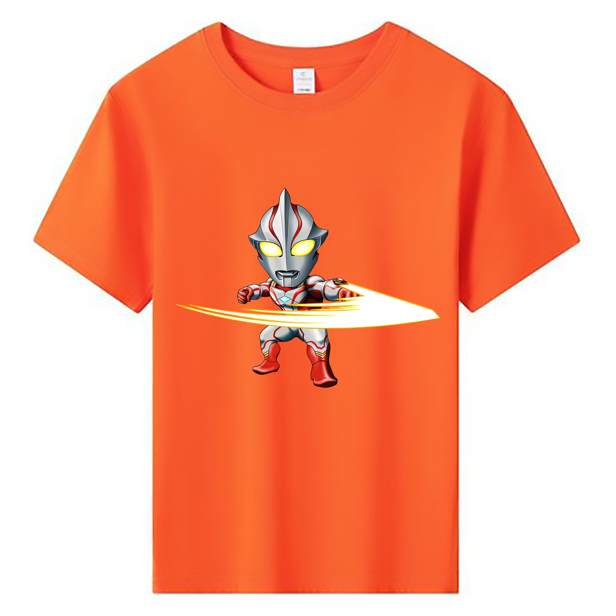 （画像用） ウルトラマン Ultraman 綿100％キッズTシャツ（フロントプリント）