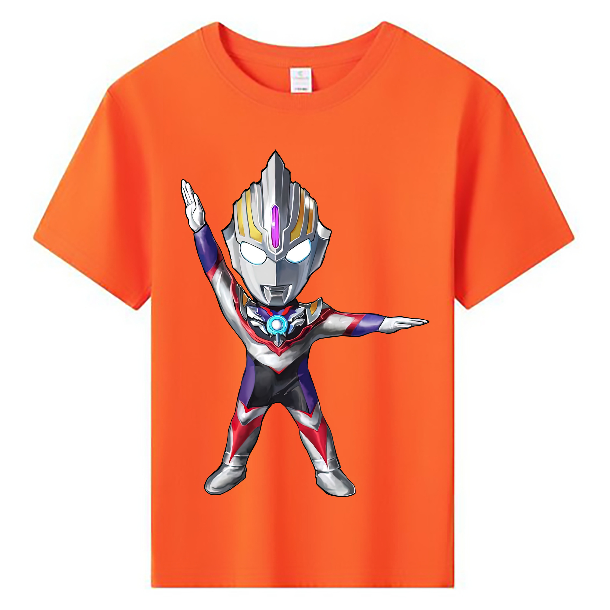 （画像用） ウルトラマン Ultraman 綿100％キッズTシャツ（フロントプリント）