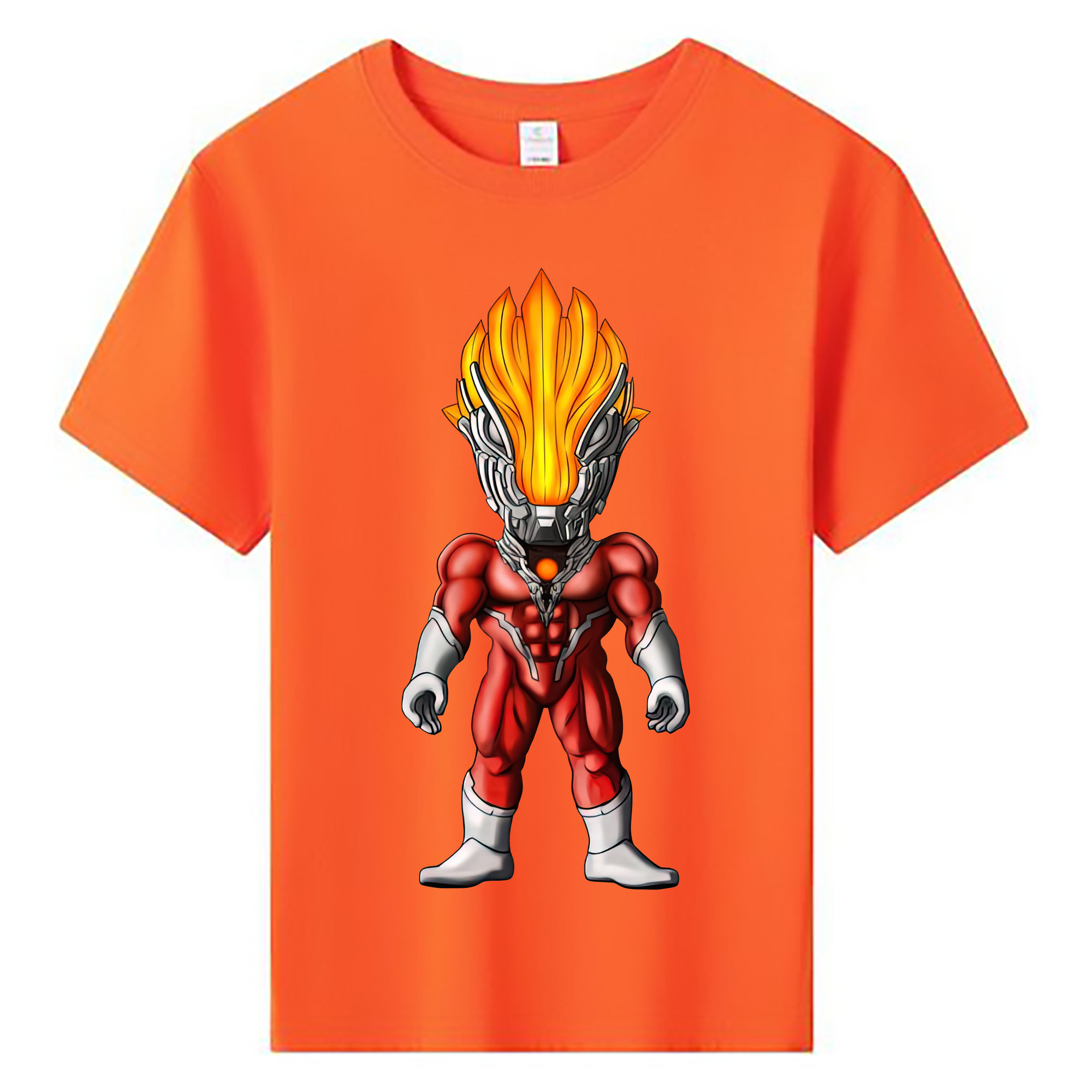 （画像用） ウルトラマン Ultraman 綿100％キッズTシャツ（フロントプリント）