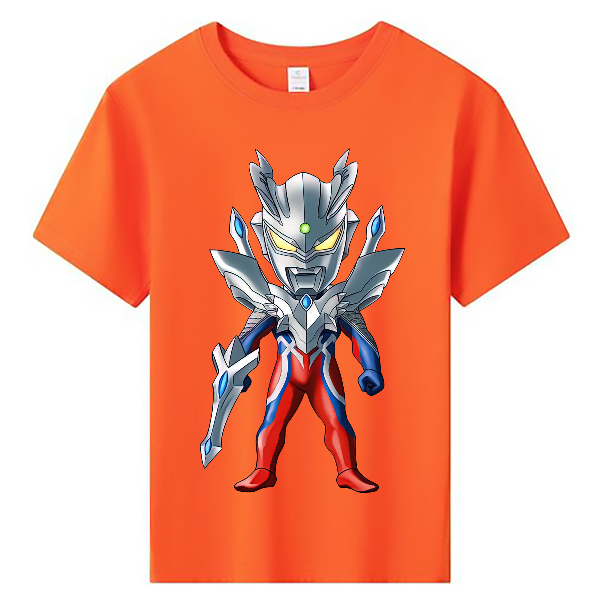 （画像用） ウルトラマン Ultraman 綿100％キッズTシャツ（フロントプリント）