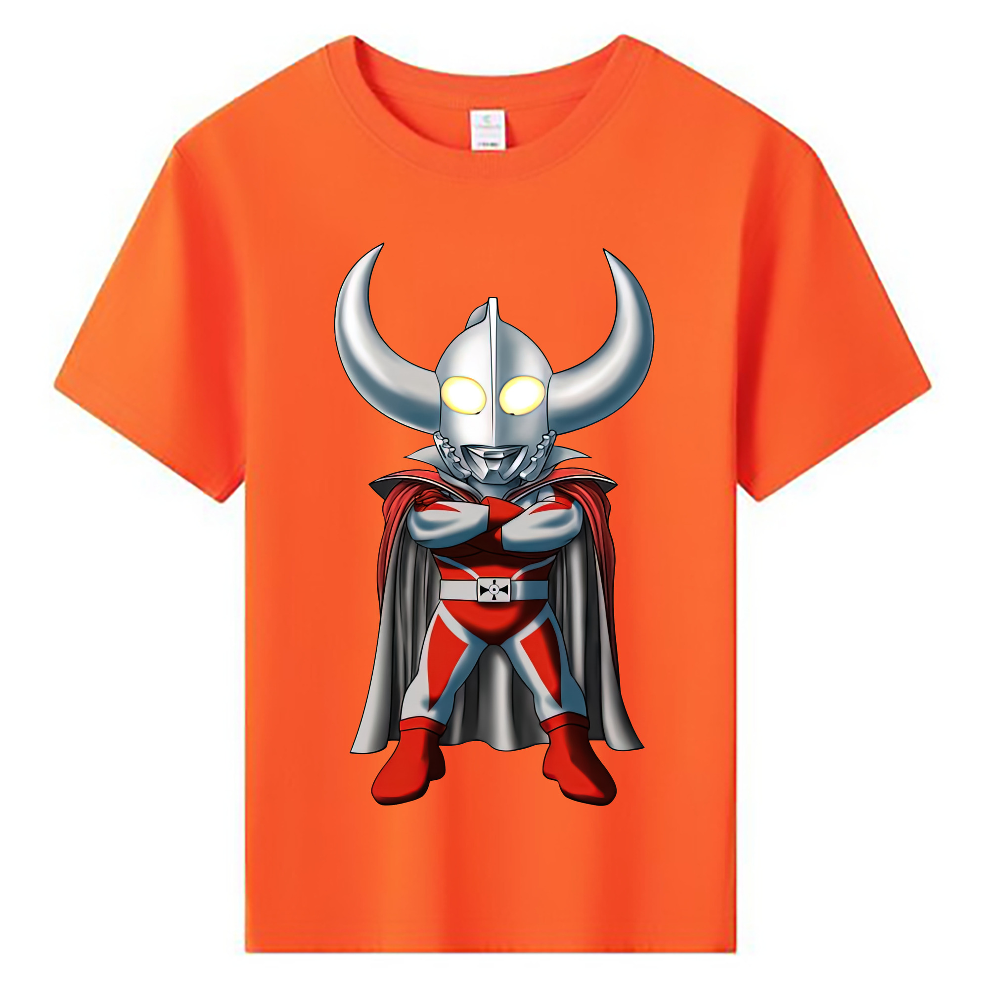 （画像用） ウルトラマン Ultraman 綿100％キッズTシャツ（フロントプリント）