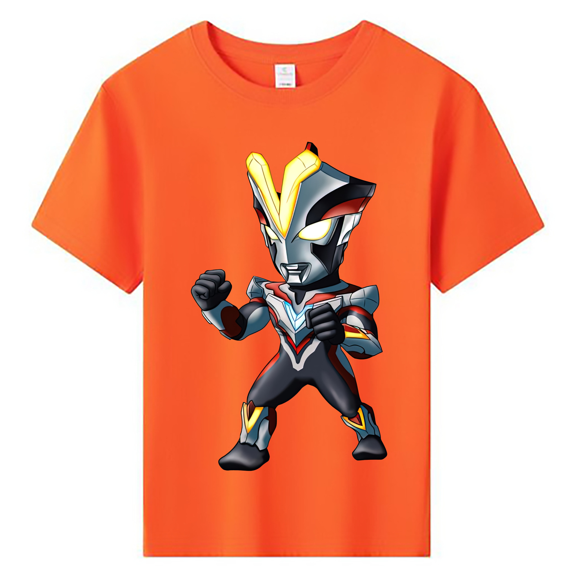 （画像用） ウルトラマン Ultraman 綿100％キッズTシャツ（フロントプリント）