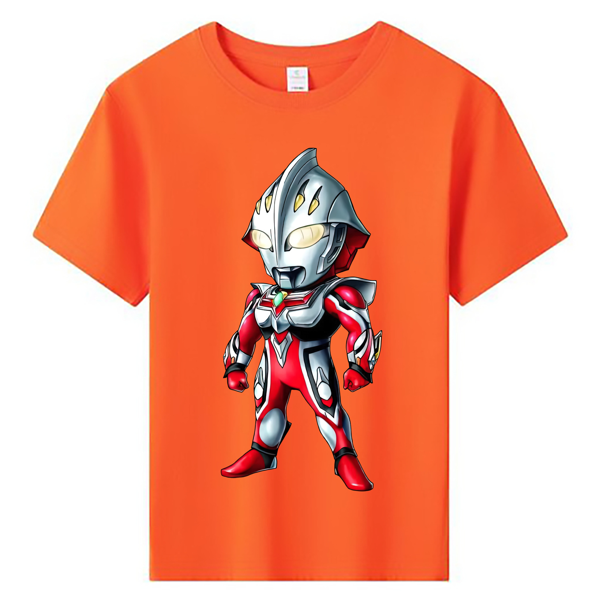 （画像用） ウルトラマン Ultraman 綿100％キッズTシャツ（フロントプリント）