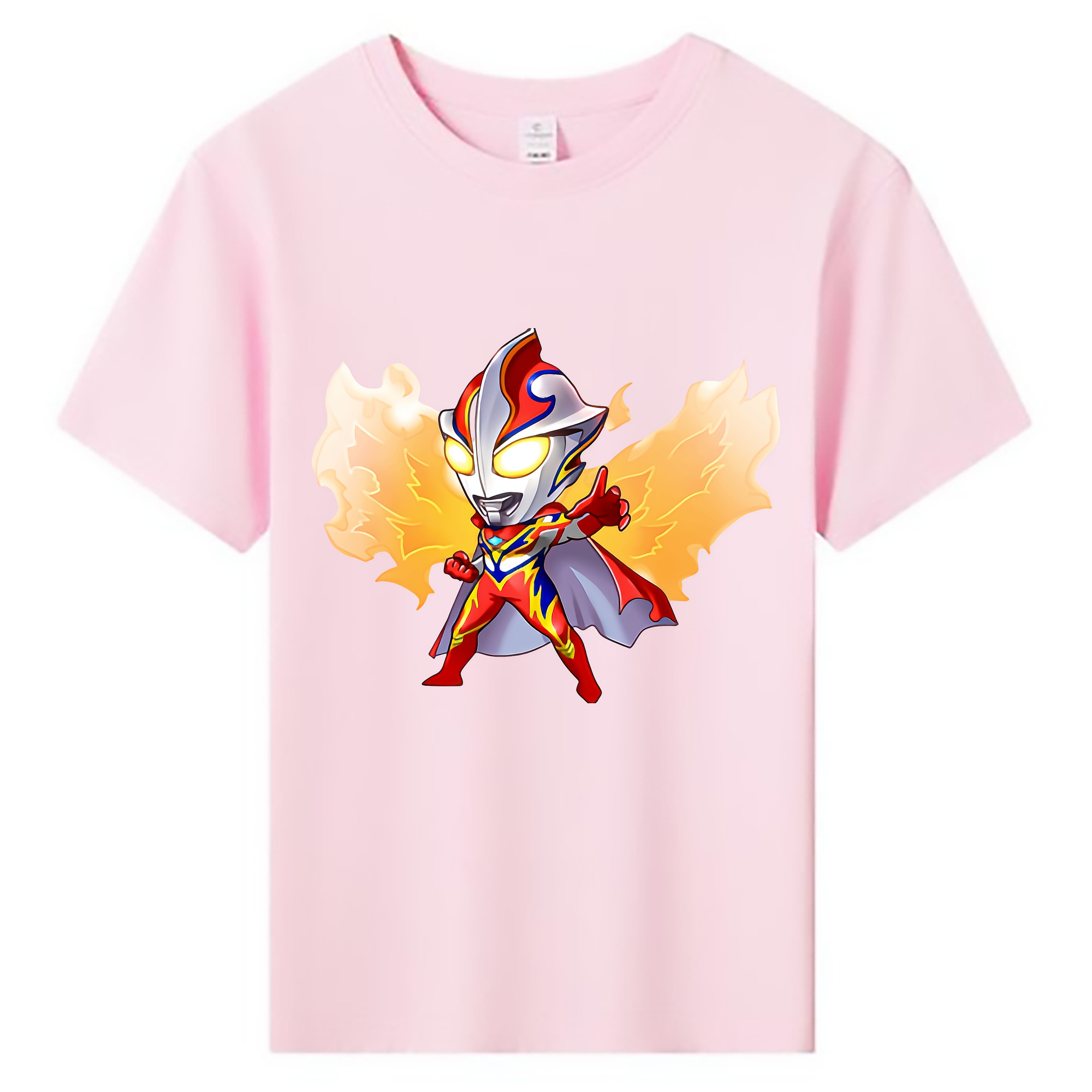 （画像用） ウルトラマン Ultraman 綿100％キッズTシャツ（フロントプリント）