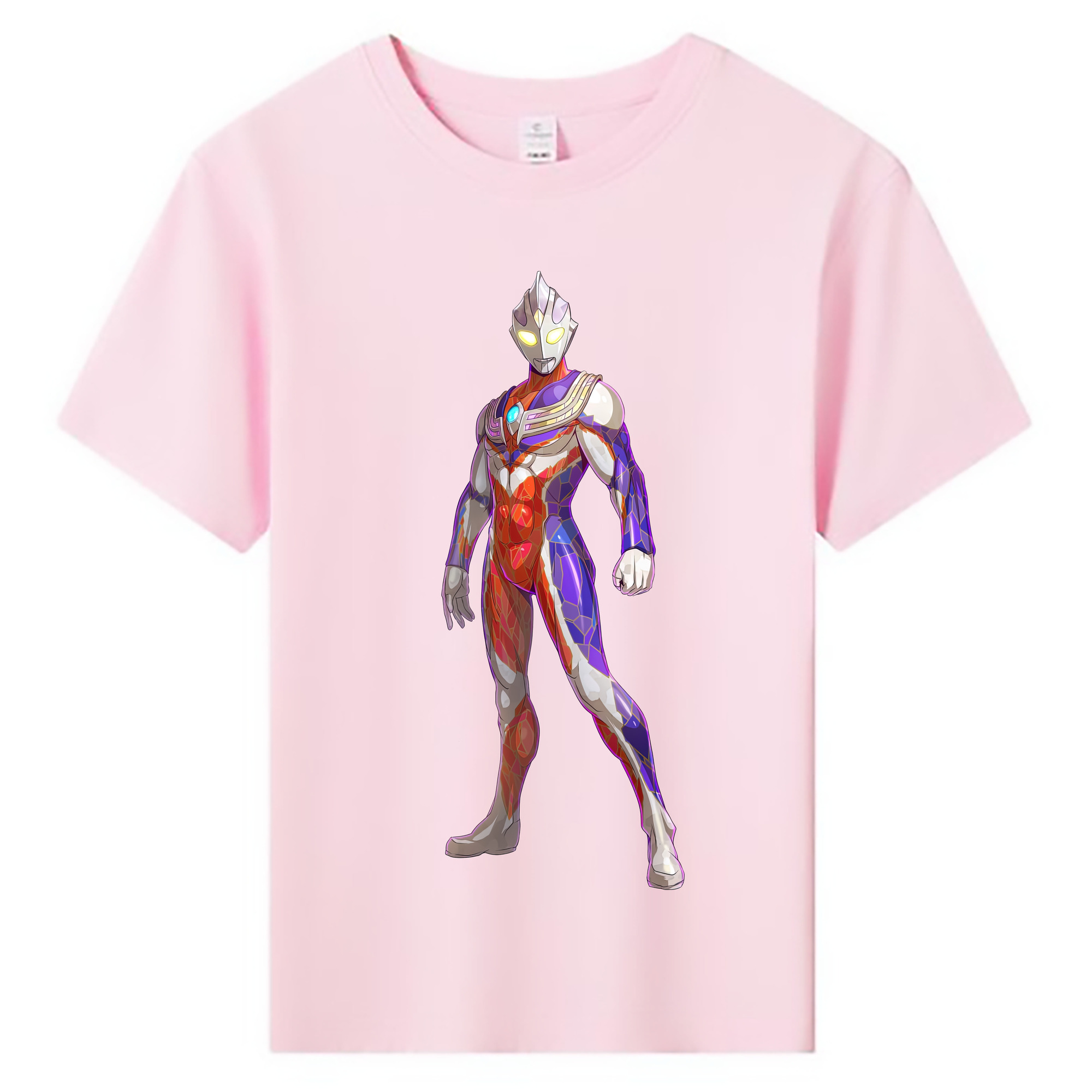 （画像用） ウルトラマン Ultraman 綿100％キッズTシャツ（フロントプリント）