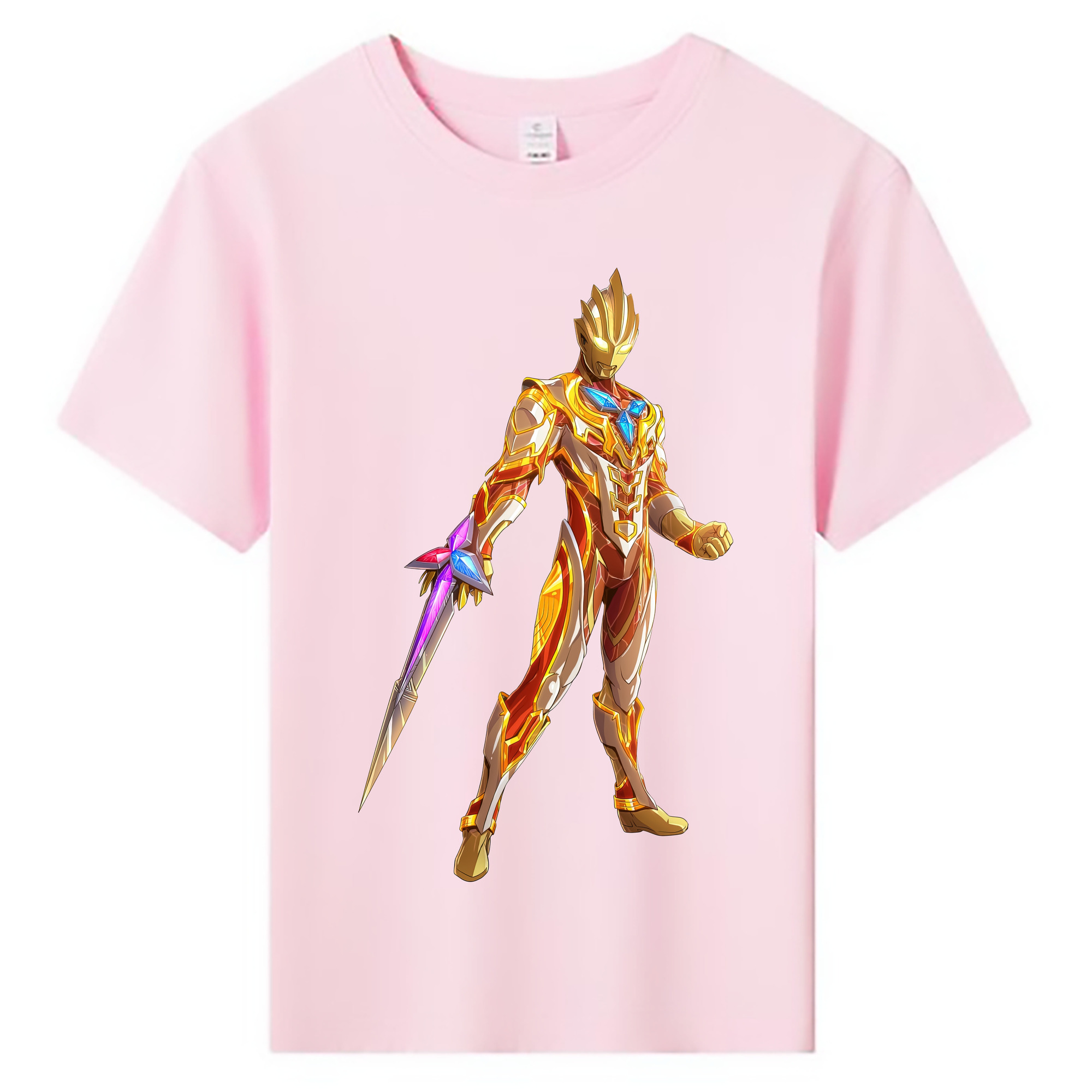 （画像用） ウルトラマン Ultraman 綿100％キッズTシャツ（フロントプリント）