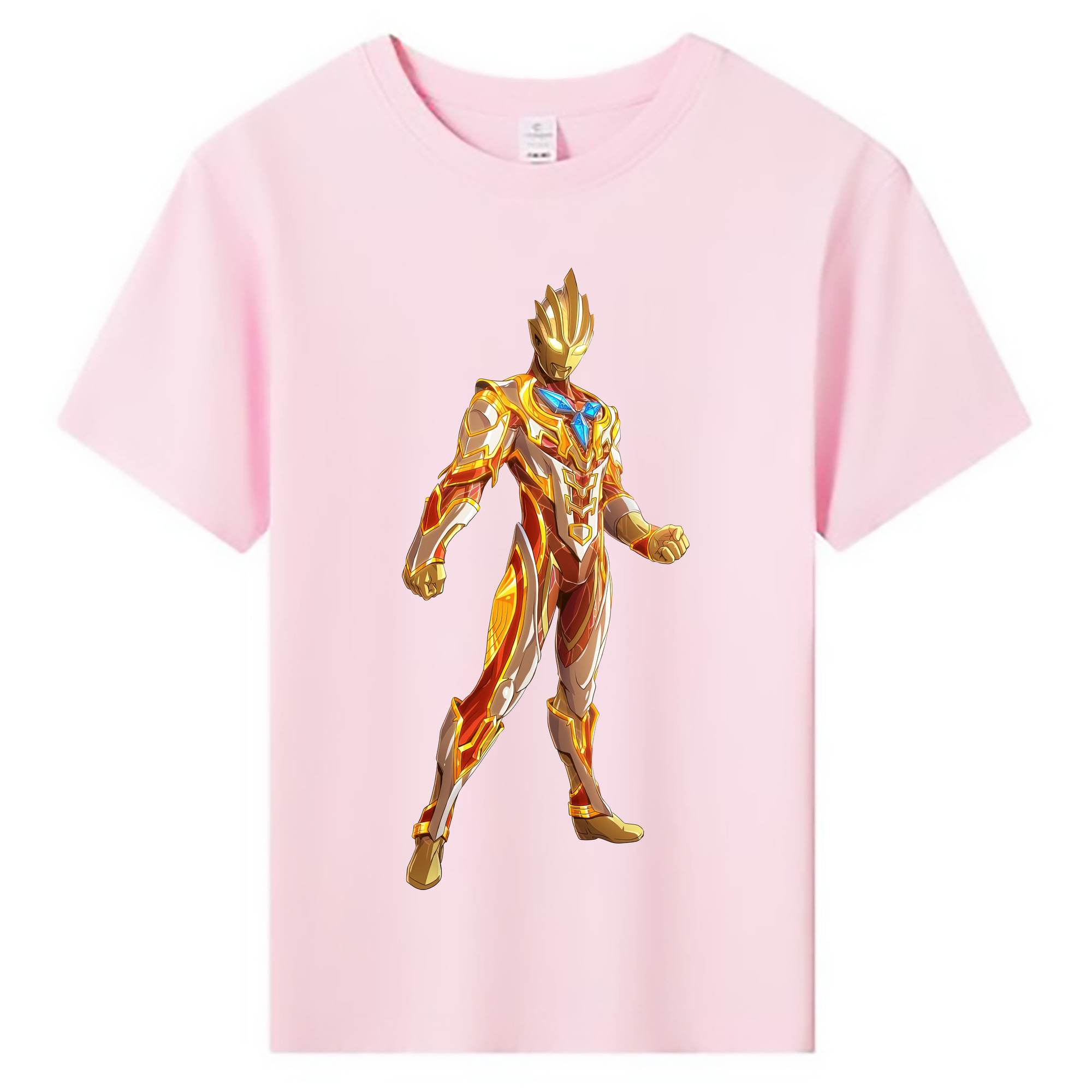 （画像用） ウルトラマン Ultraman 綿100％キッズTシャツ（フロントプリント）