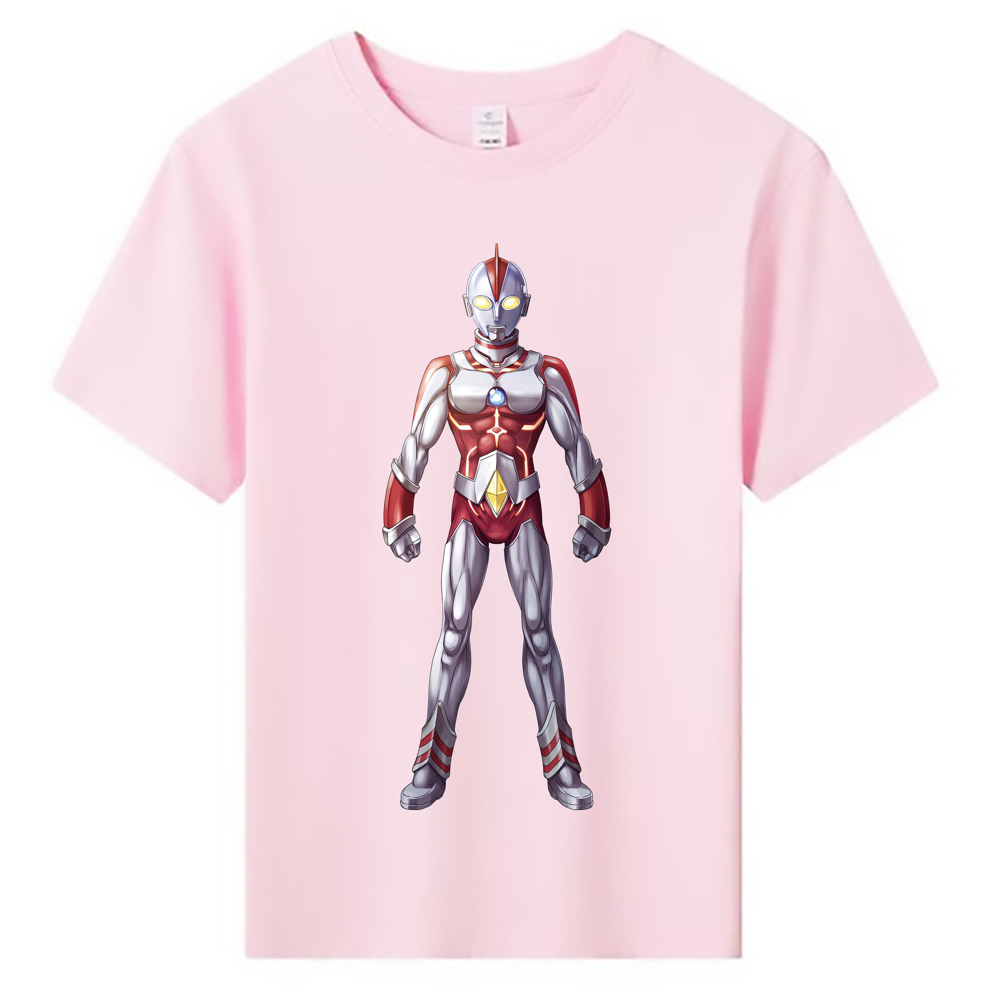 （画像用） ウルトラマン Ultraman 綿100％キッズTシャツ（フロントプリント）