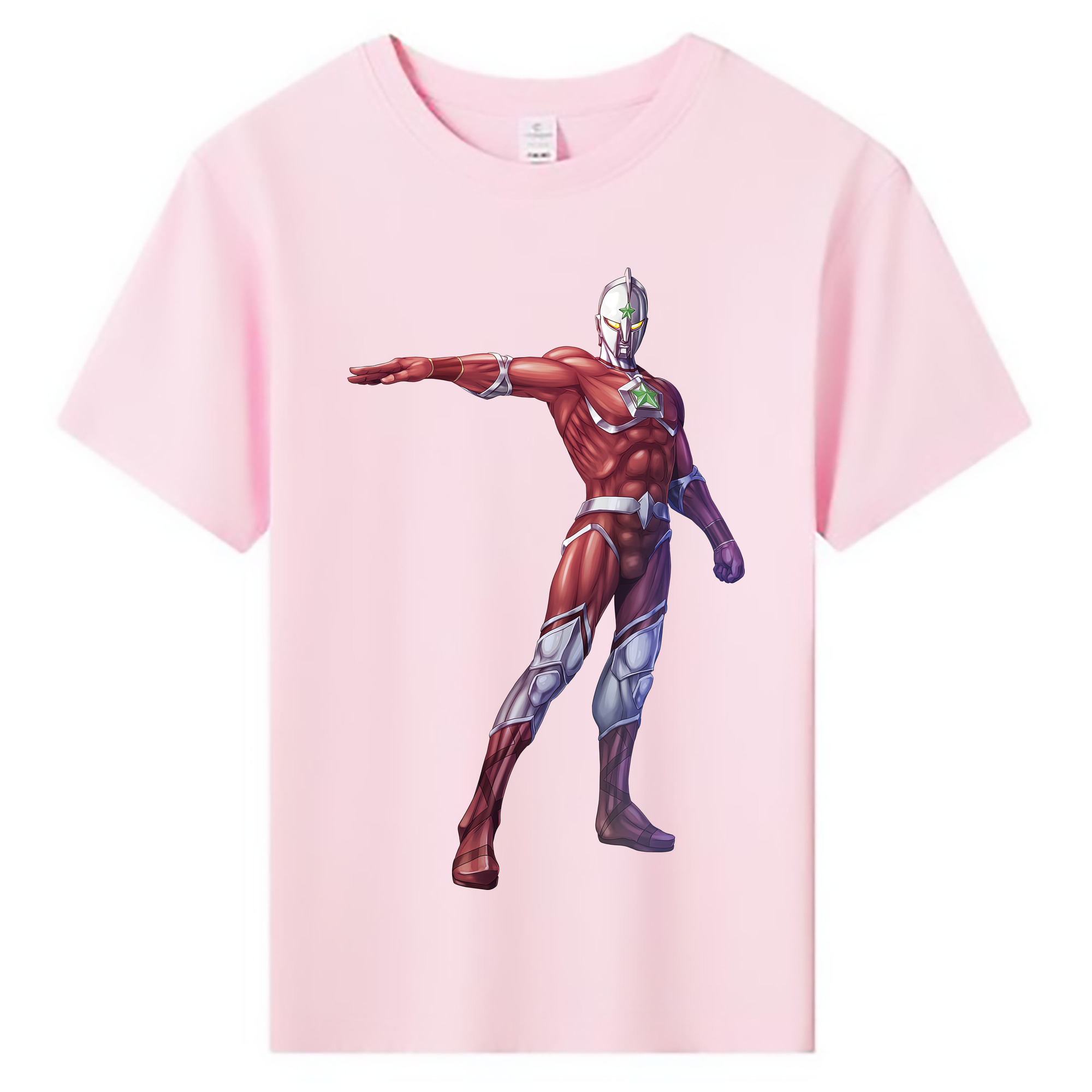 （画像用） ウルトラマン Ultraman 綿100％キッズTシャツ（フロントプリント）
