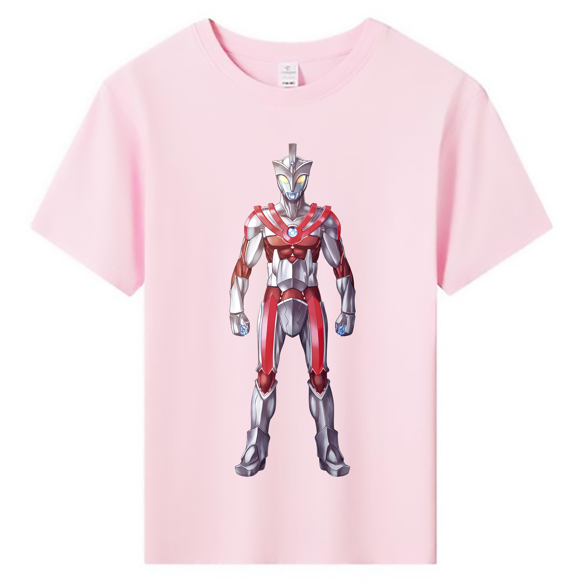 （画像用） ウルトラマン Ultraman 綿100％キッズTシャツ（フロントプリント）