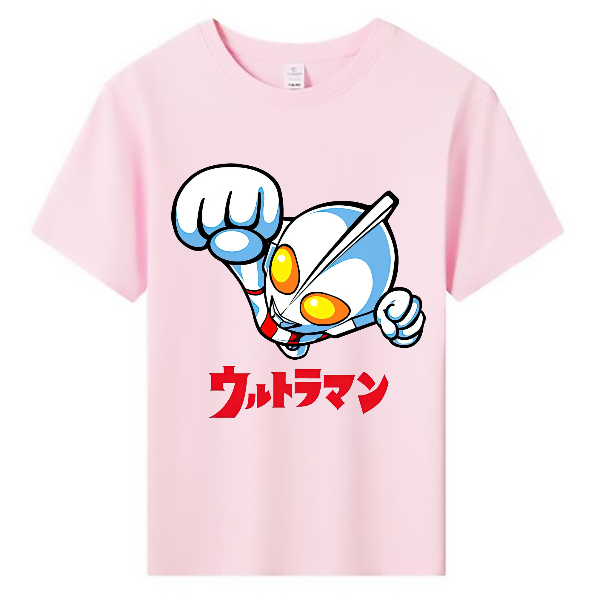 （画像用） ウルトラマン Ultraman 綿100％キッズTシャツ（フロントプリント）