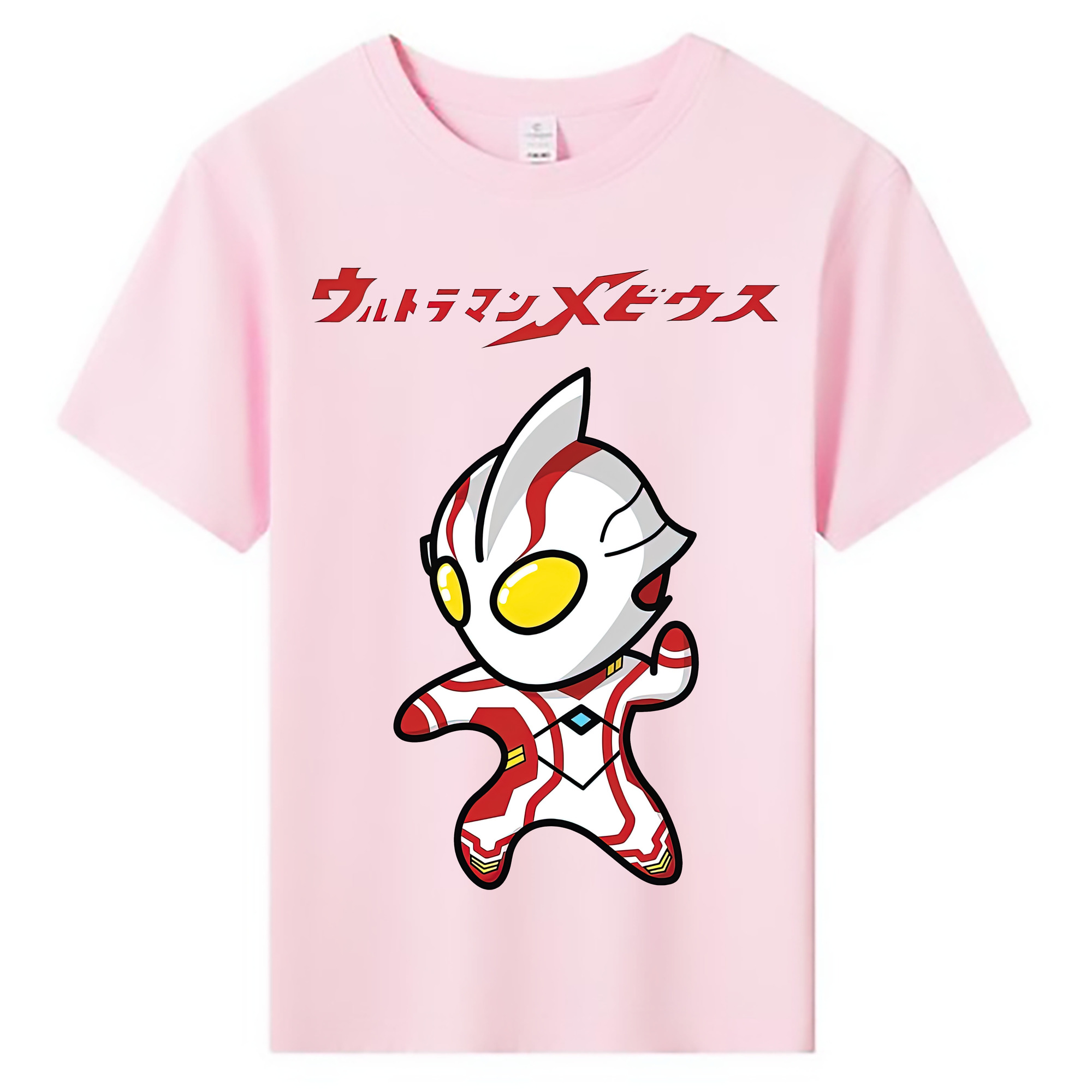 （画像用） ウルトラマン Ultraman 綿100％キッズTシャツ（フロントプリント）