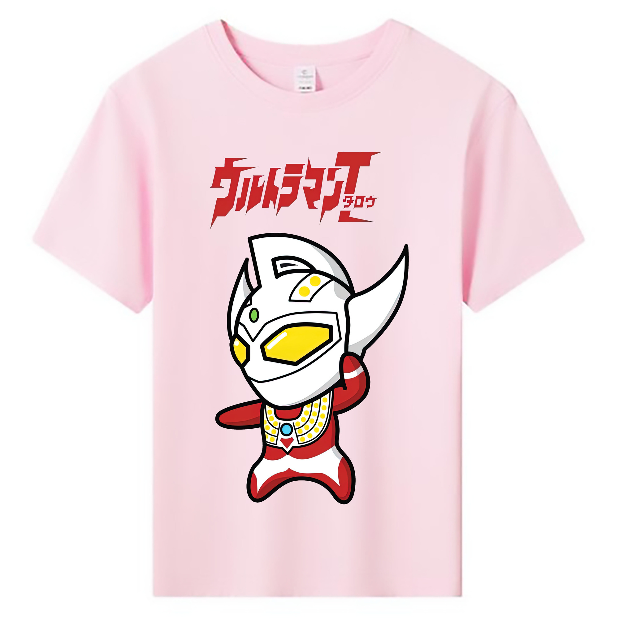 （画像用） ウルトラマン Ultraman 綿100％キッズTシャツ（フロントプリント）