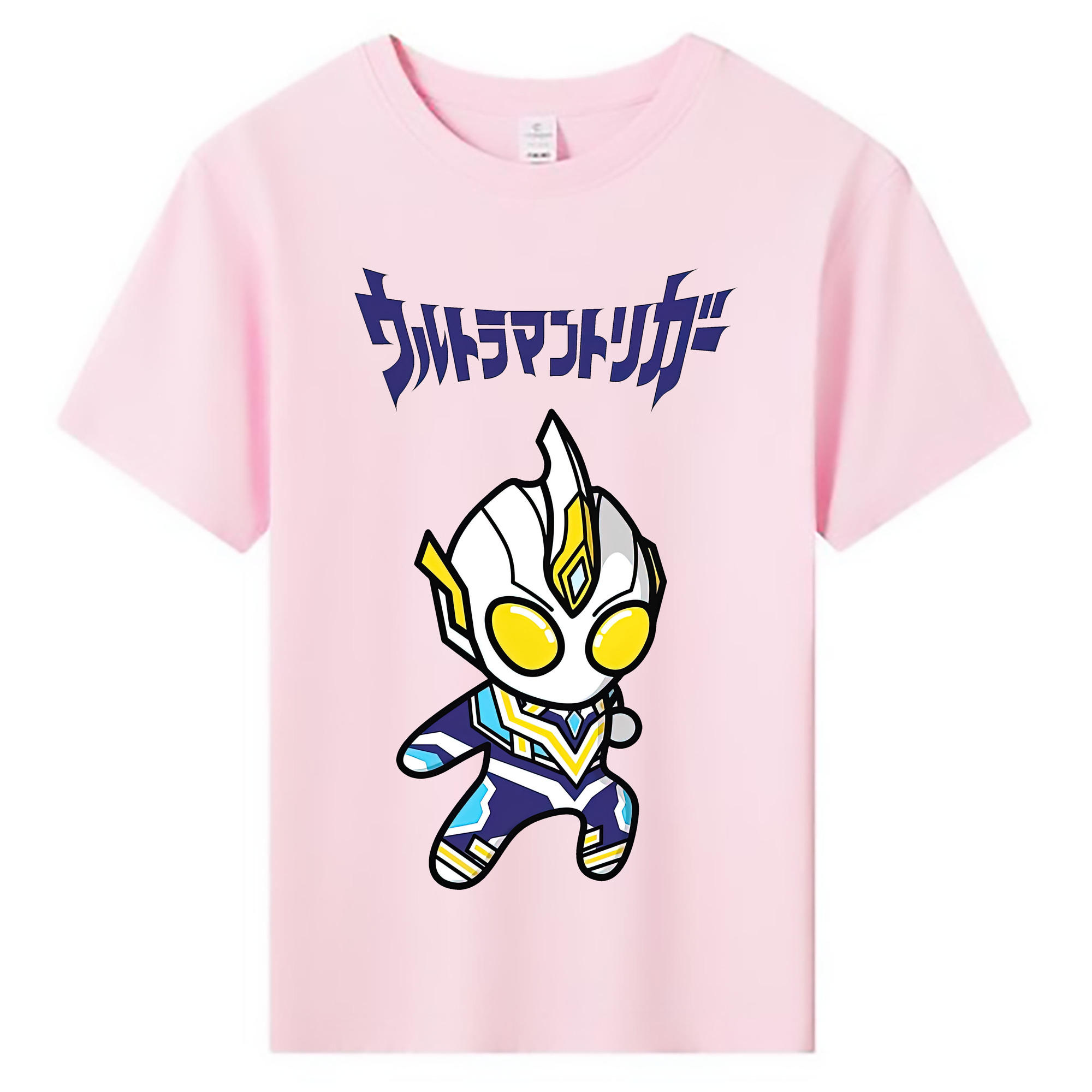 （画像用） ウルトラマン Ultraman 綿100％キッズTシャツ（フロントプリント）