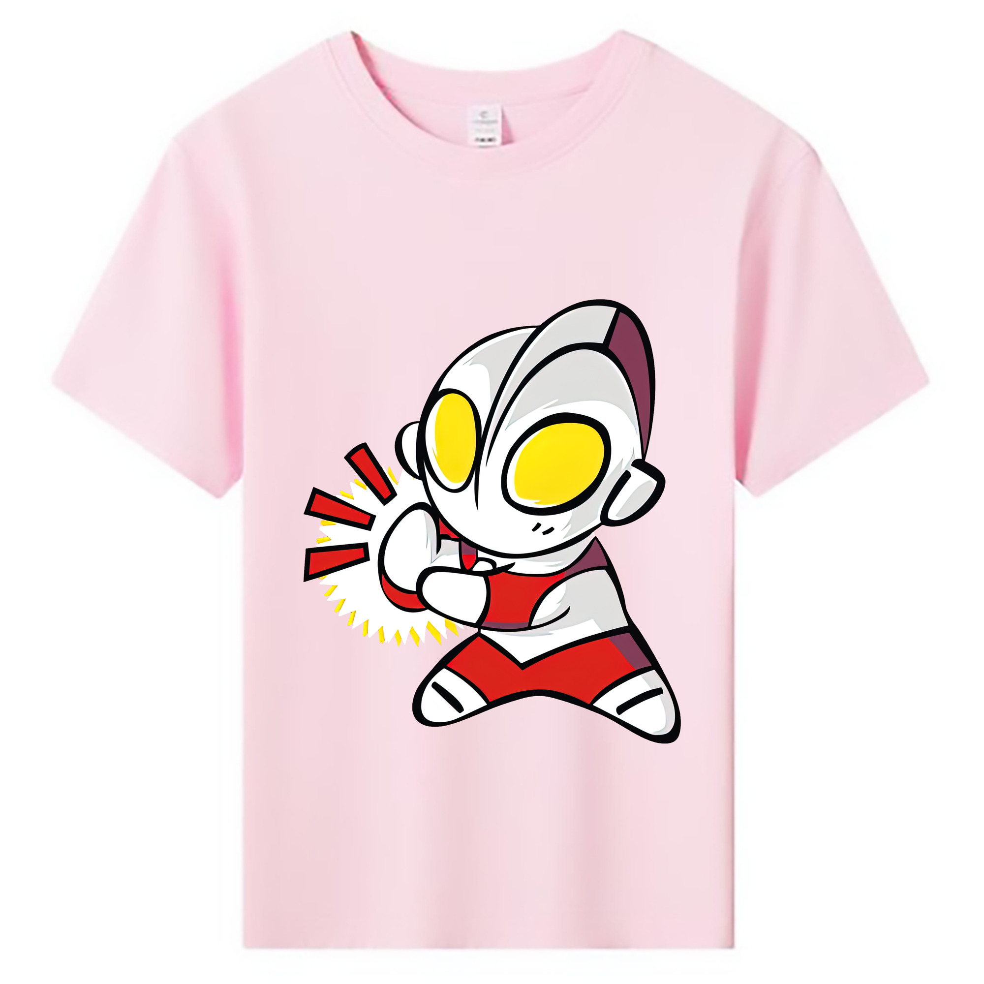 （画像用） ウルトラマン Ultraman 綿100％キッズTシャツ（フロントプリント）