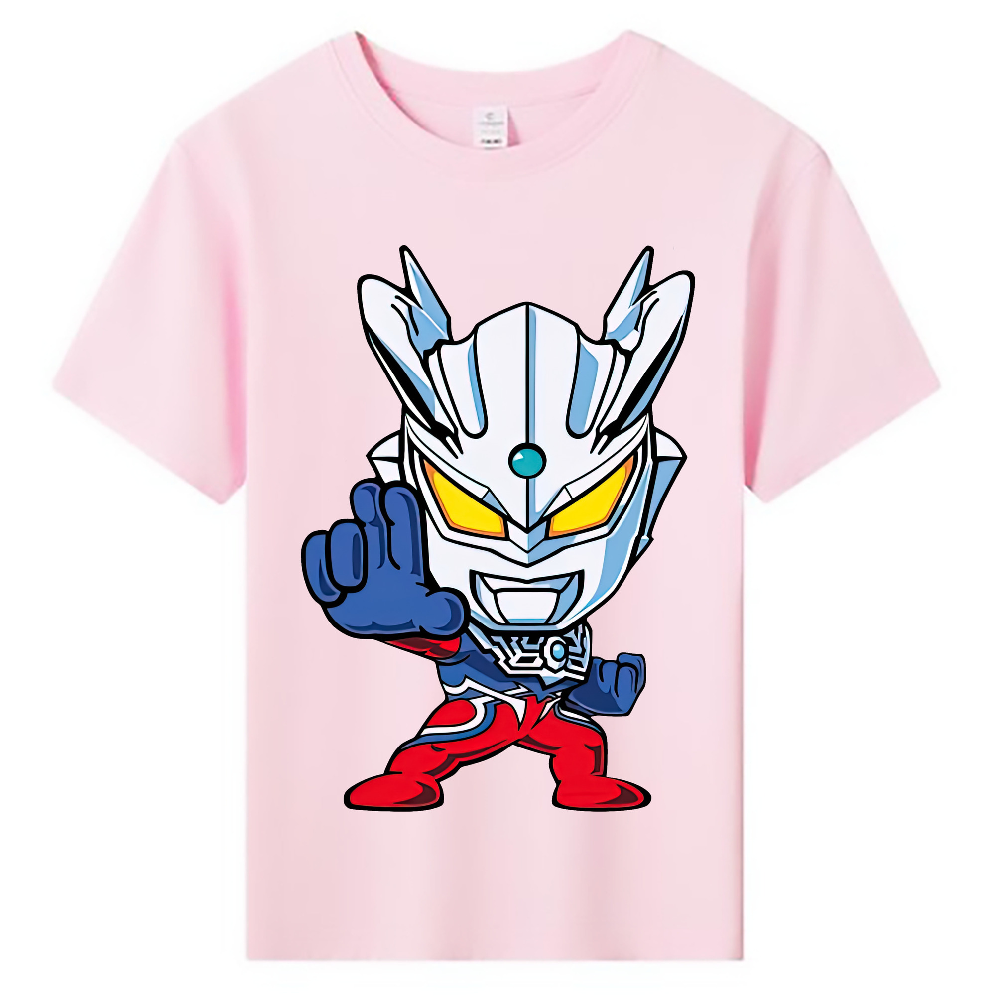 （画像用） ウルトラマン Ultraman 綿100％キッズTシャツ（フロントプリント）
