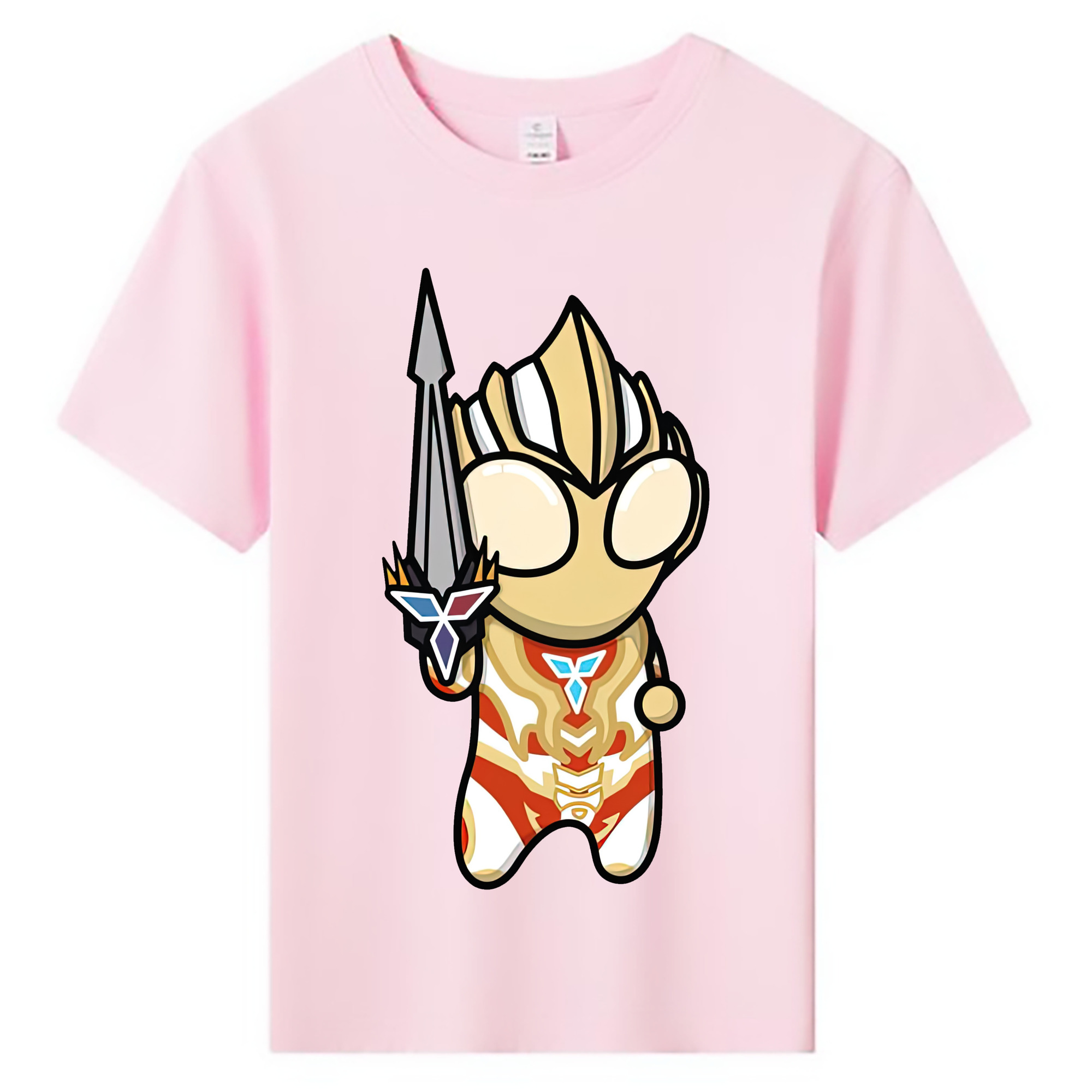 （画像用） ウルトラマン Ultraman 綿100％キッズTシャツ（フロントプリント）