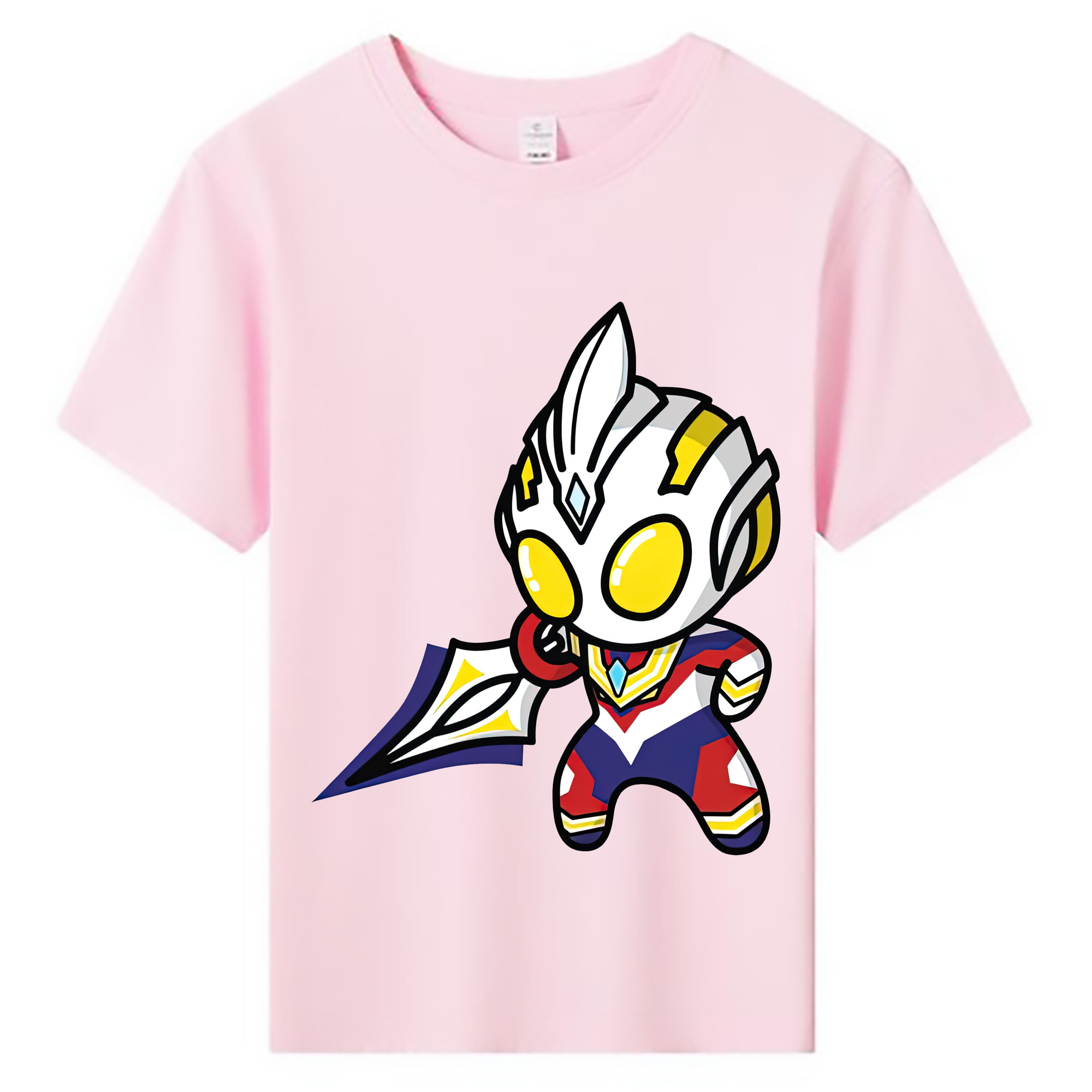 （画像用） ウルトラマン Ultraman 綿100％キッズTシャツ（フロントプリント）