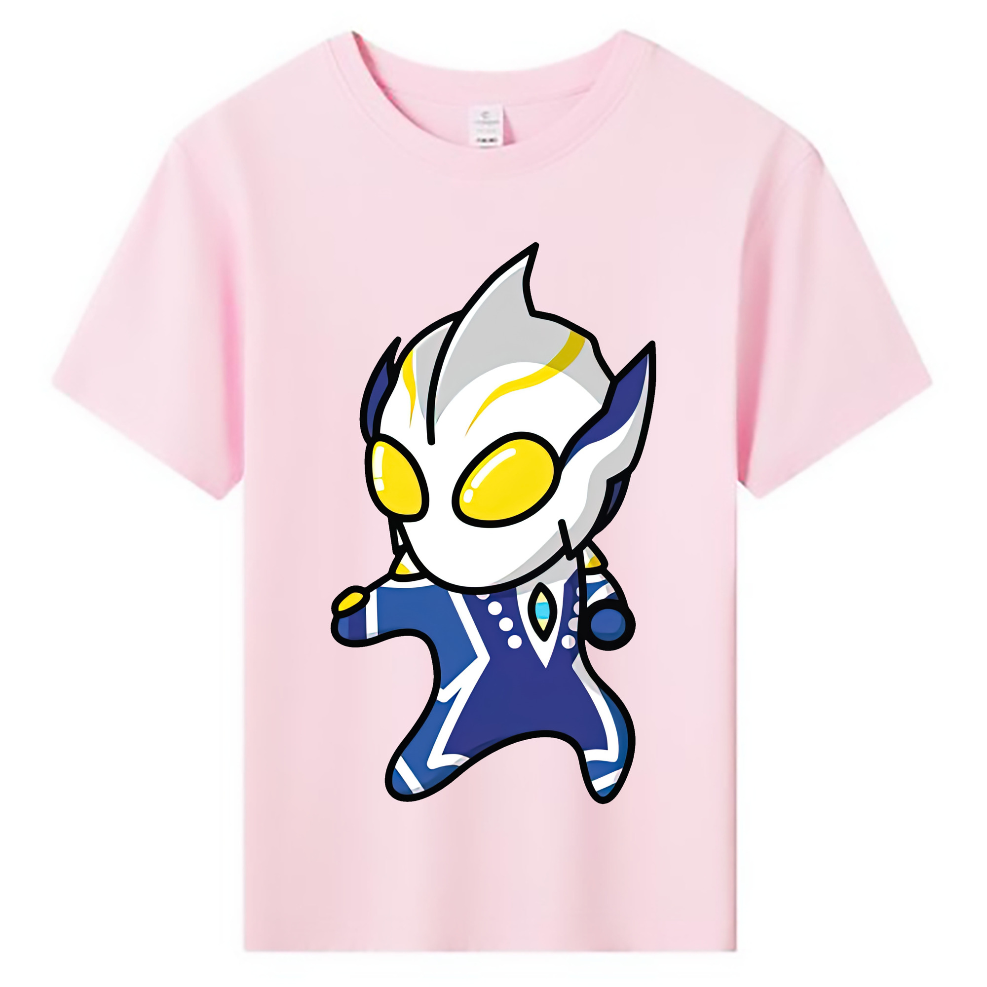 （画像用） ウルトラマン Ultraman 綿100％キッズTシャツ（フロントプリント）