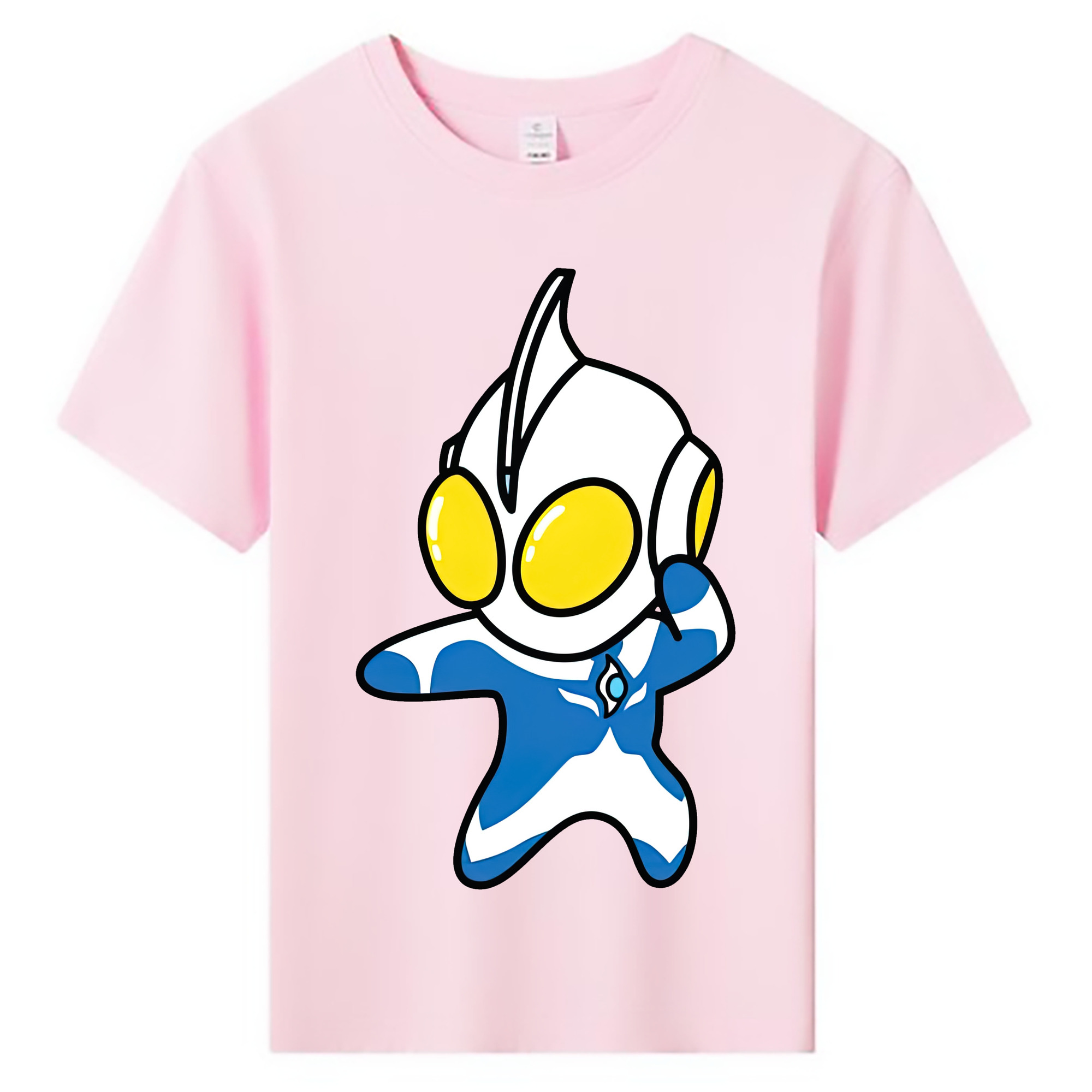 （画像用） ウルトラマン Ultraman 綿100％キッズTシャツ（フロントプリント）